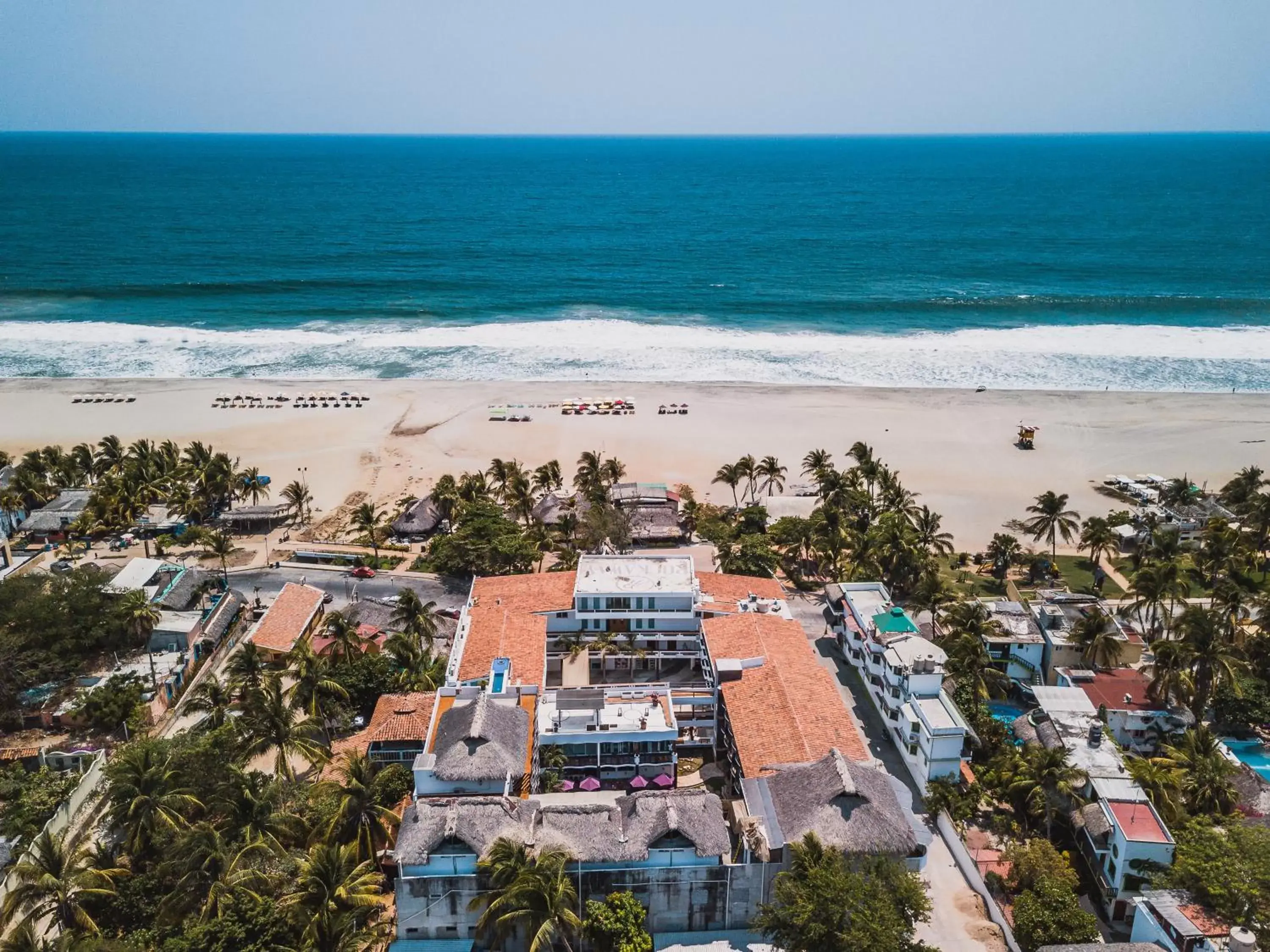 Bird's eye view, Bird's-eye View in Hotel Rockaway