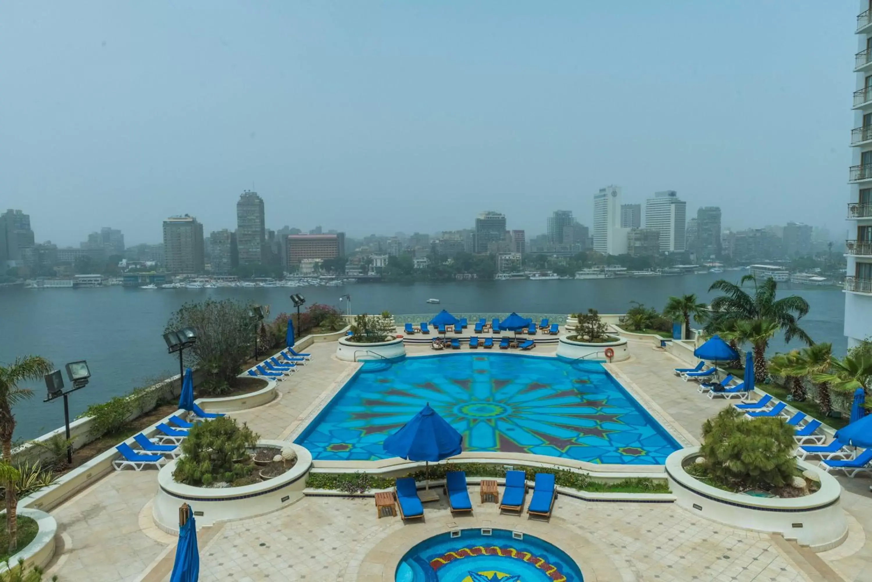 River view, Pool View in Grand Nile Tower