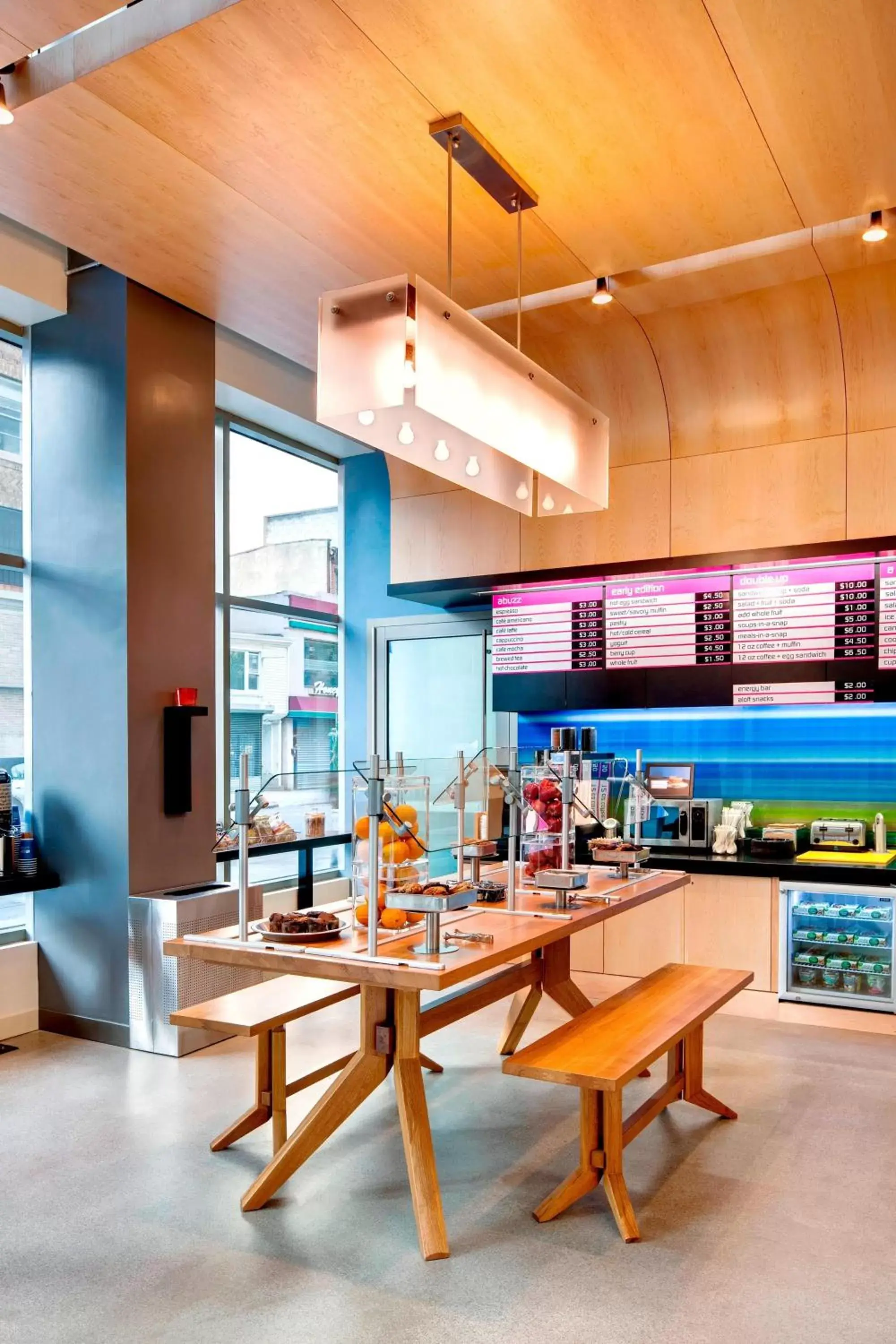 Restaurant/places to eat in Aloft Brooklyn