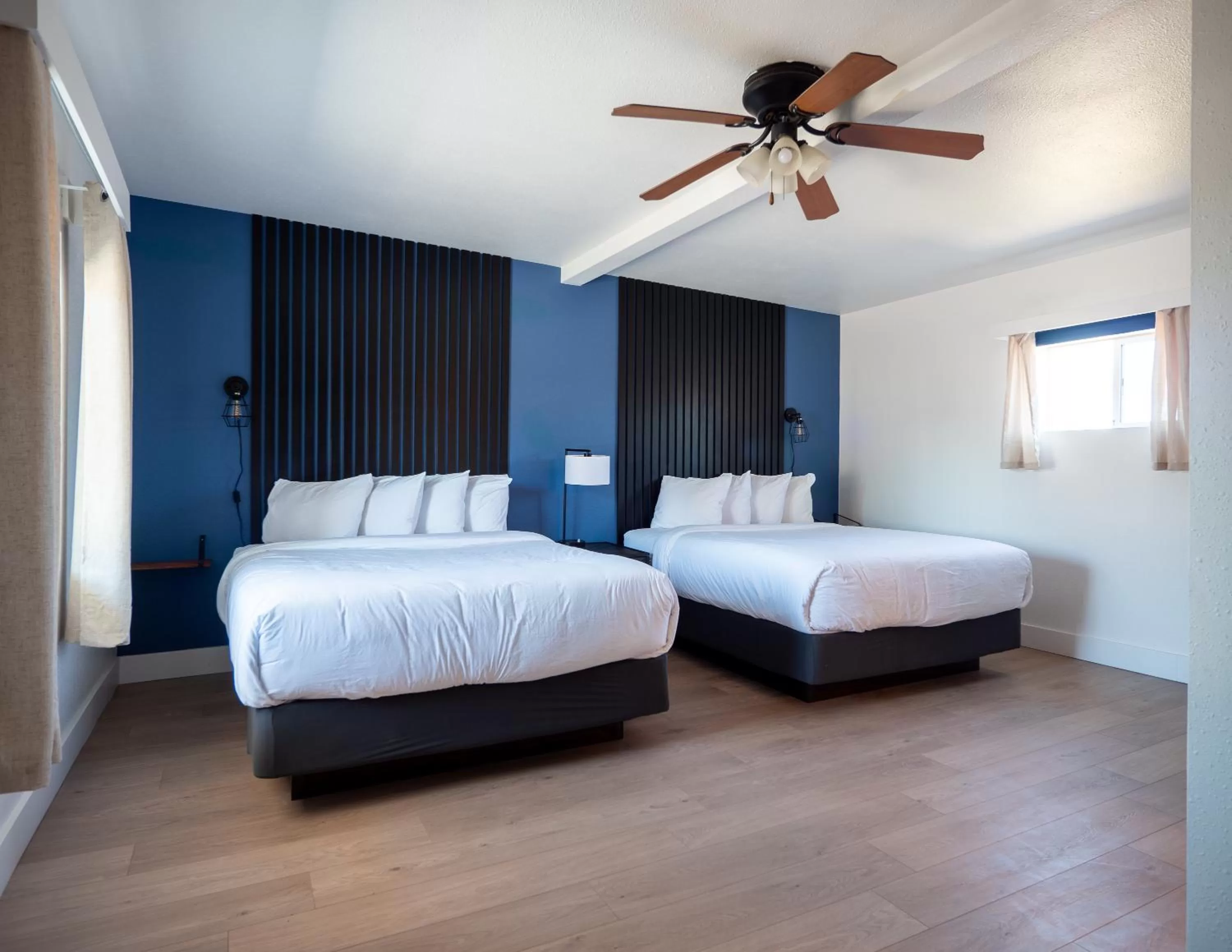 Bed in Balanced Rock Inn