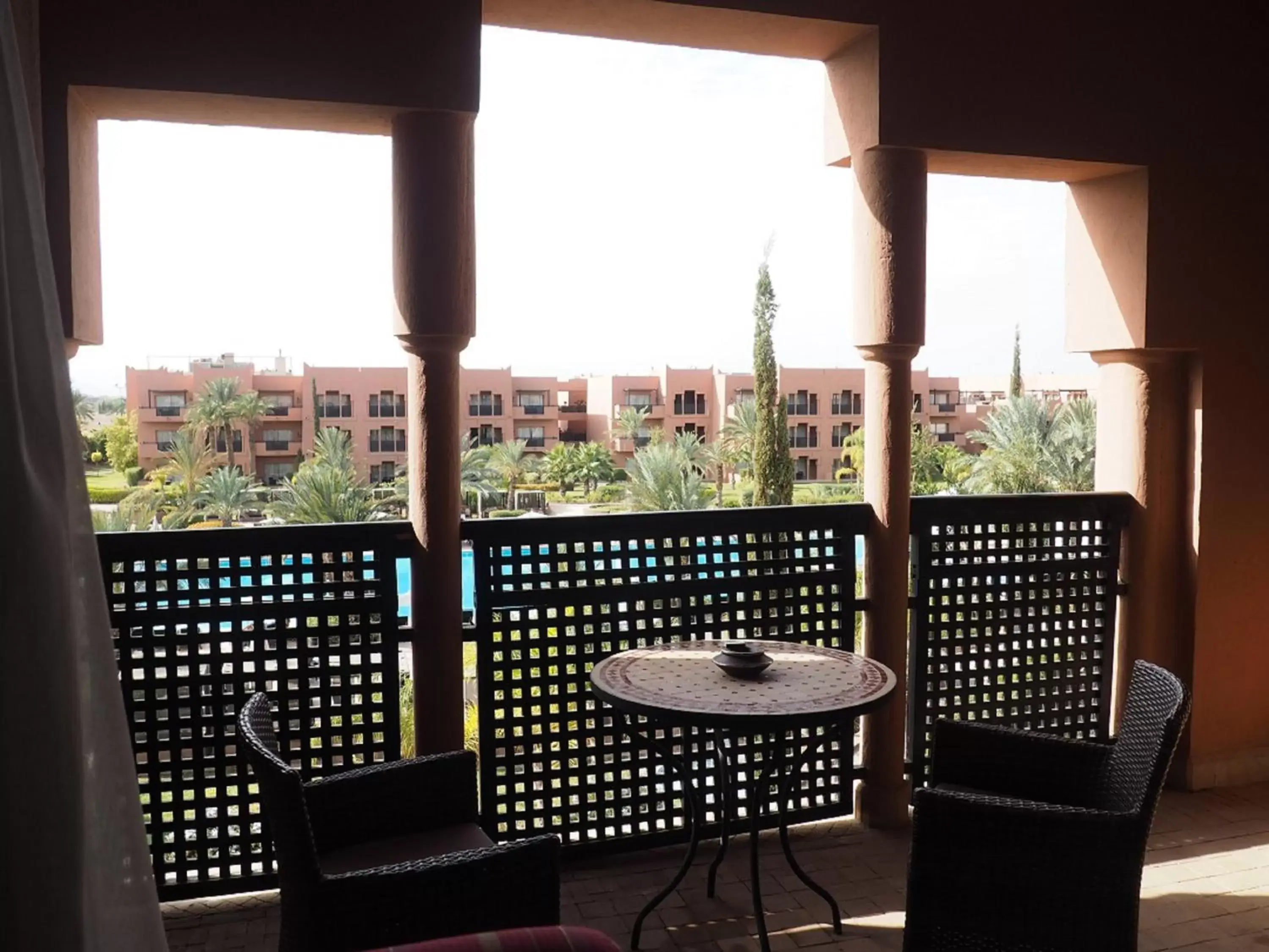 Balcony/Terrace in Kenzi Menara Palace & Resort