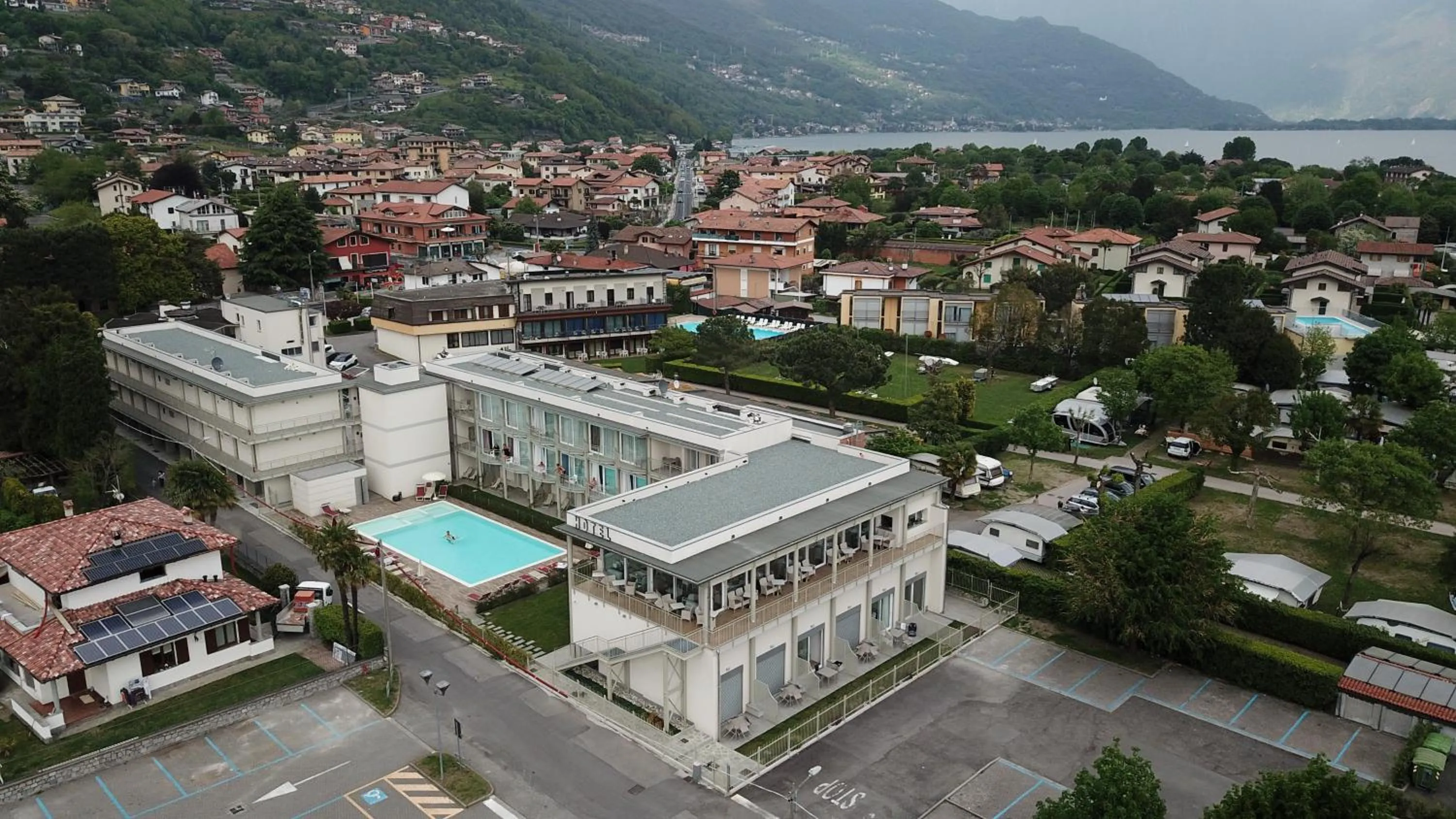 Bird's eye view in Hotel Vischi