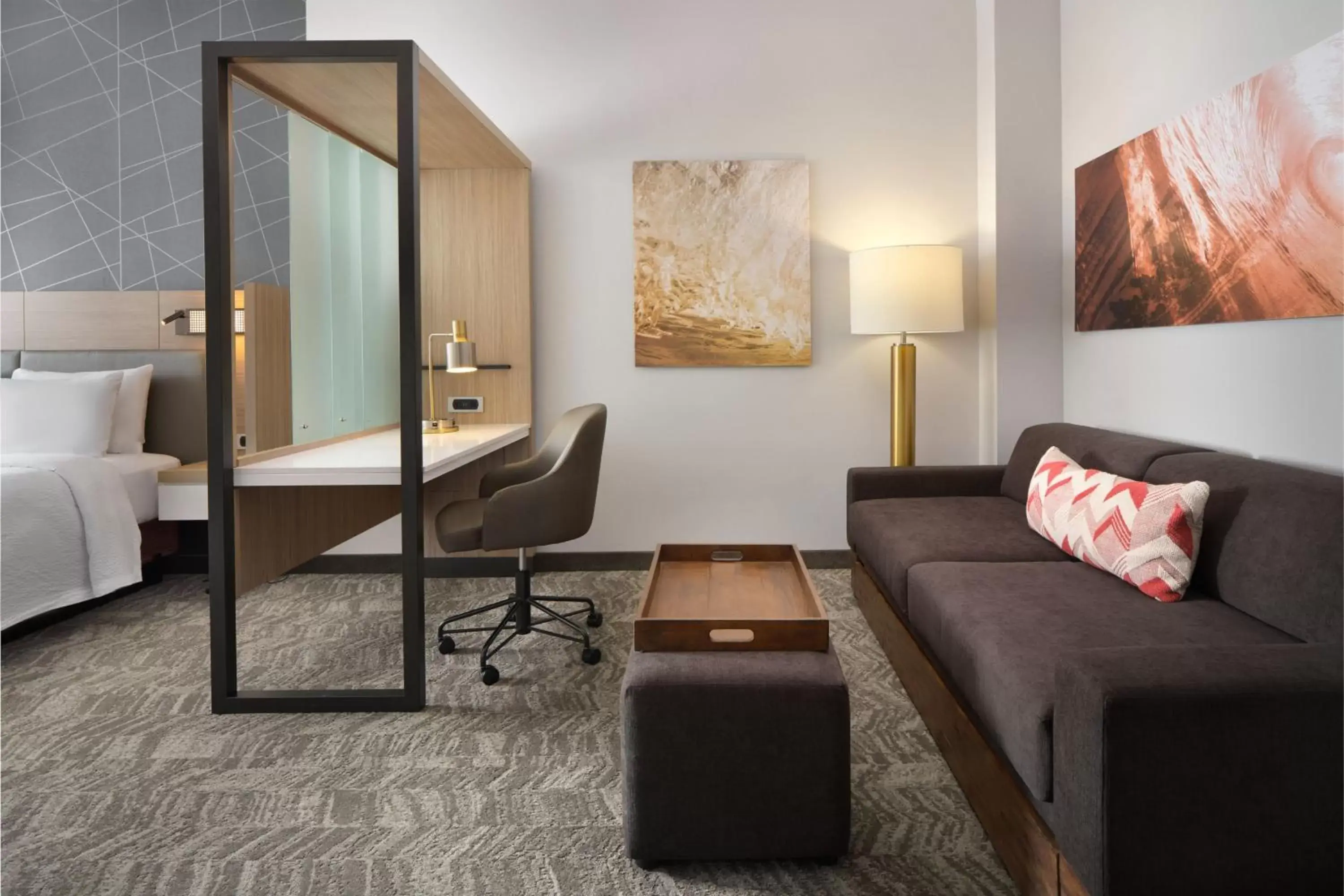 King Suite with Trundle Bed - Hearing Accessible in SpringHill Suites by Marriott Jacksonville Baymeadows King Suite with Trundle Bed - Hearing Accessible in SpringHill Suites by Marriott Jacksonville Baymeadows