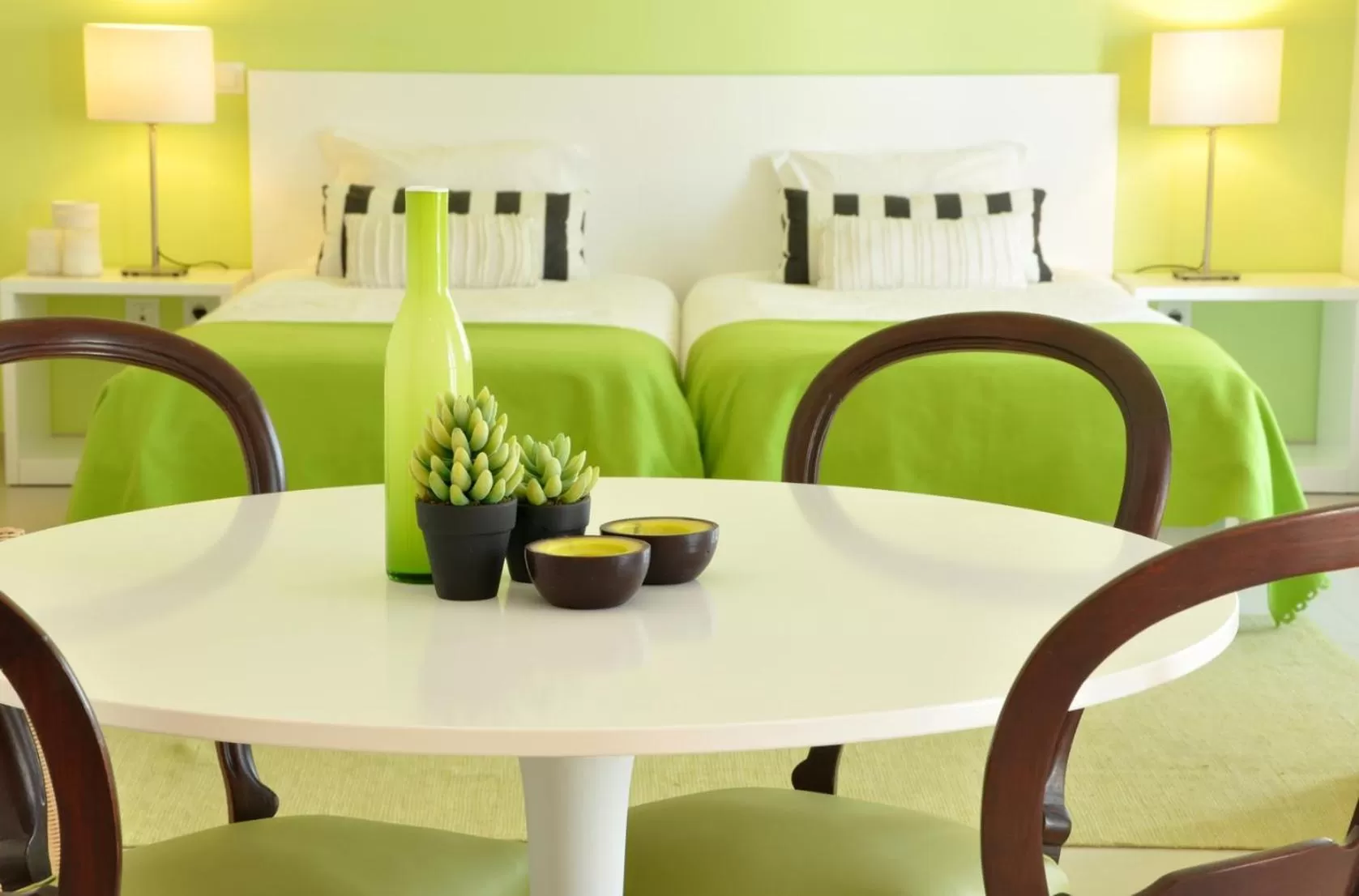 Bed in Hotel Alcatruz