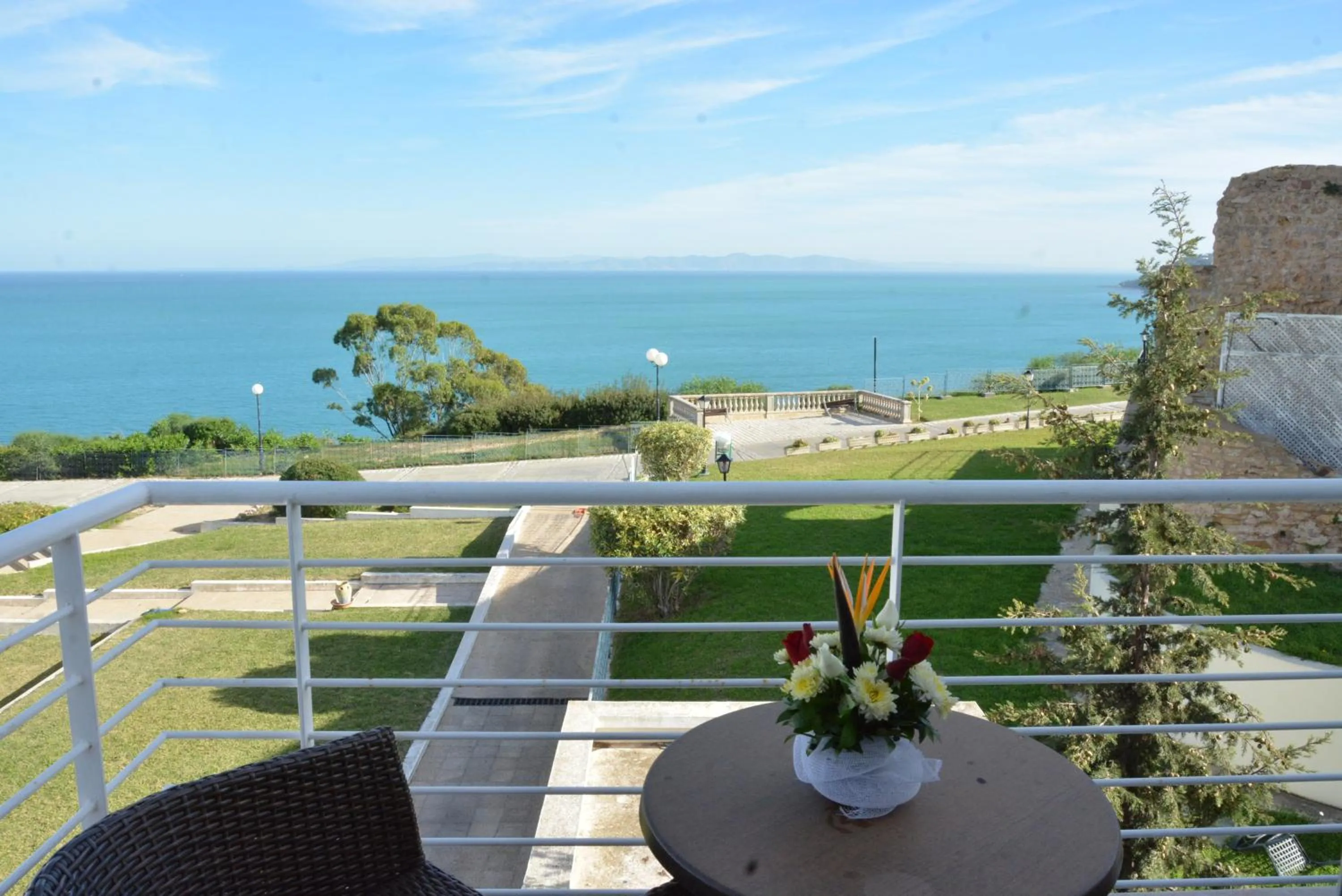 Patio in Golden Carthage Hotel Tunis