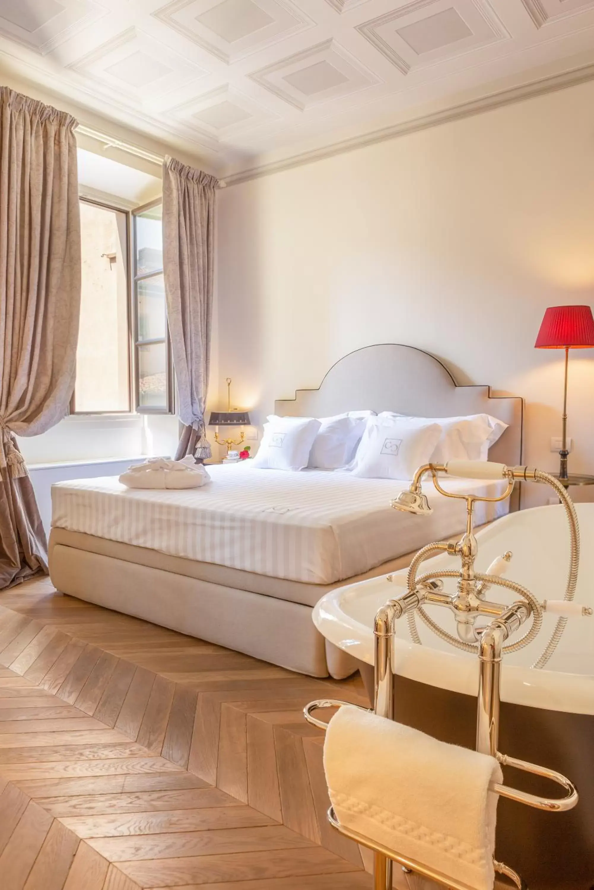 Bedroom, Bed in Corte Calzaiuoli Elegant Suites