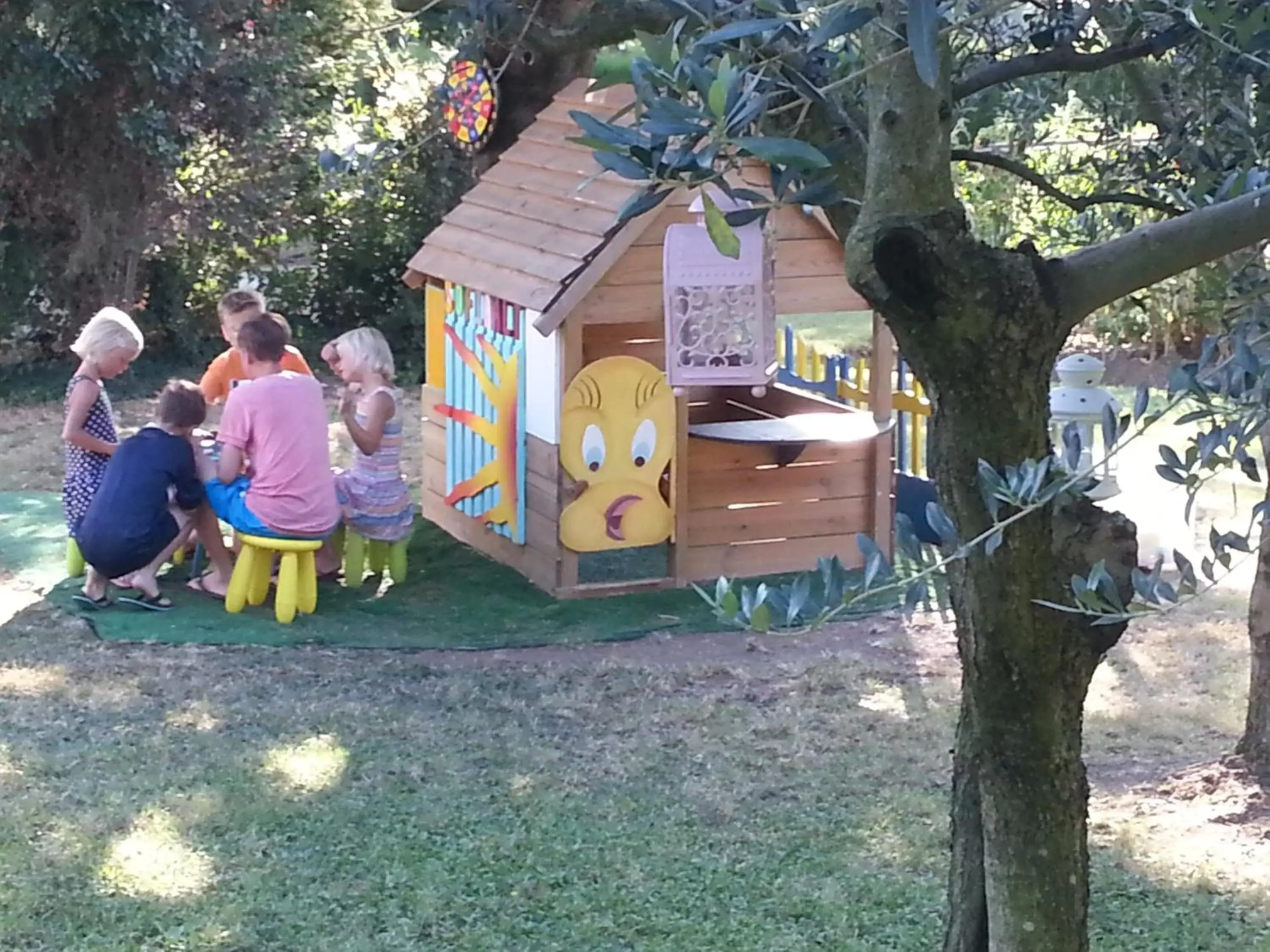 Children play ground in Al Villino del Sole