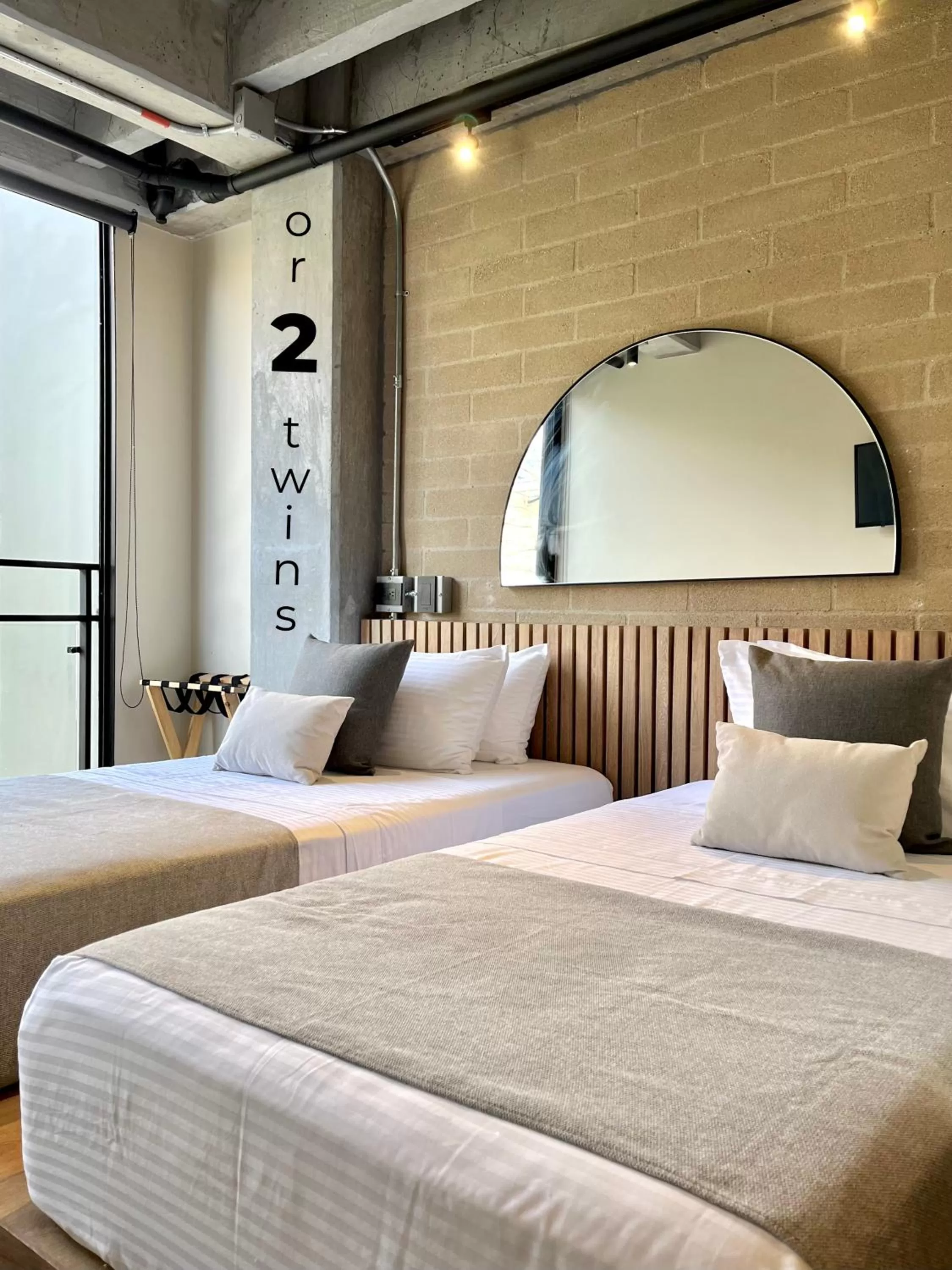 Bed in Beminimal Hotel