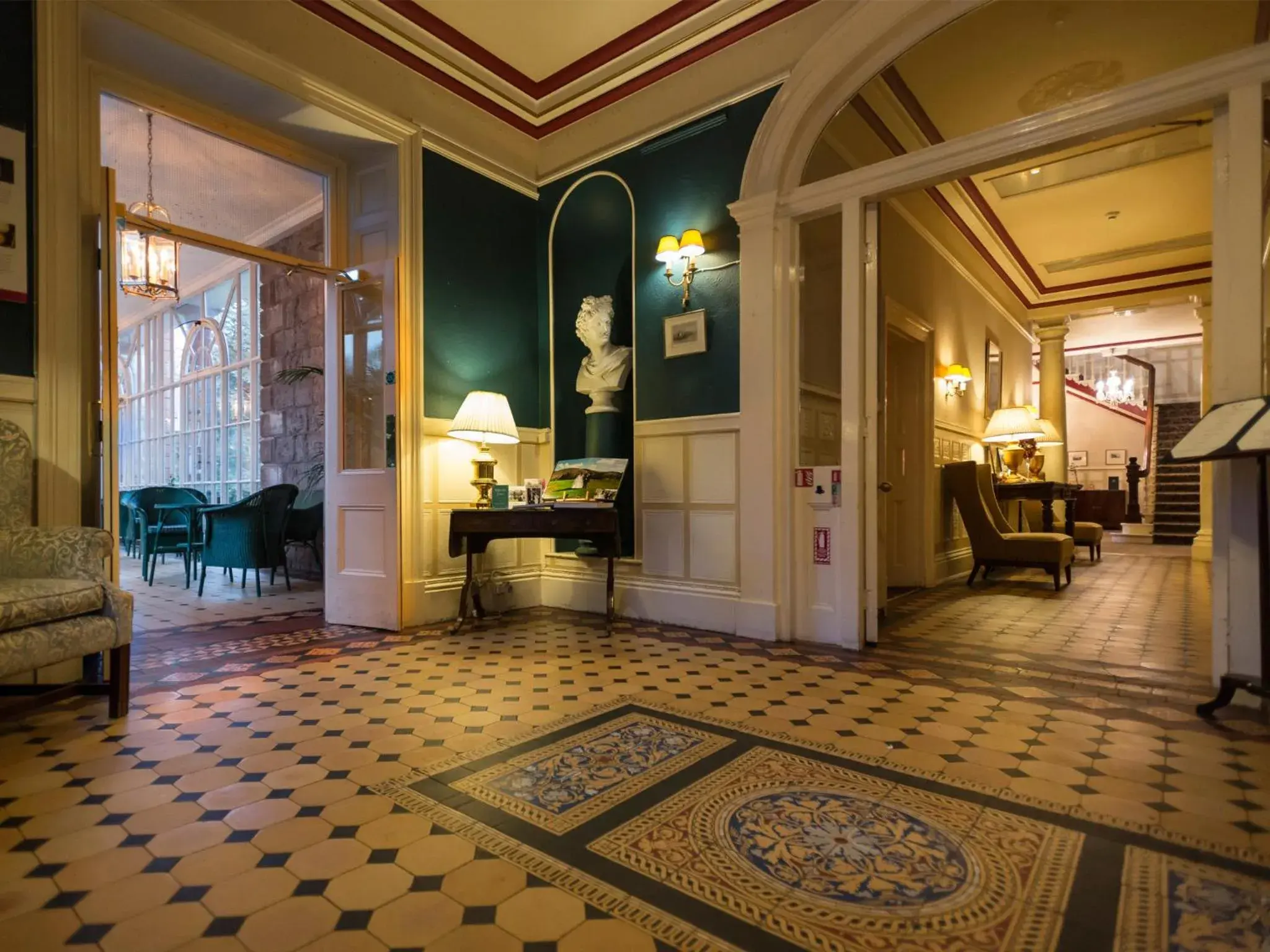 Lobby or reception in Macdonald Leeming House