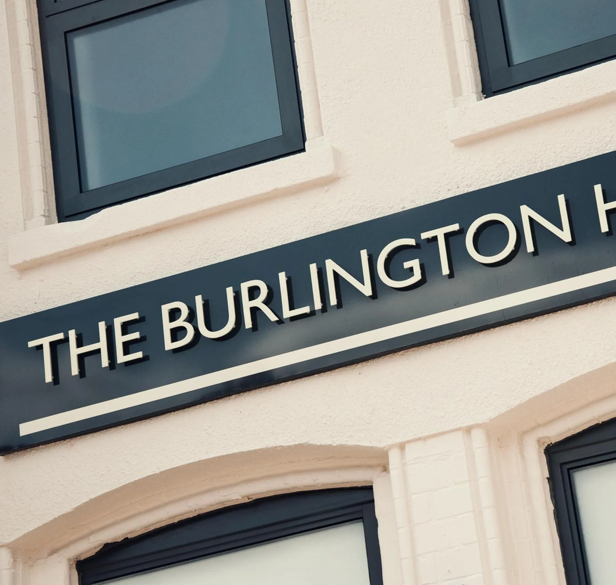 Facade/entrance in The Burlington Hotel