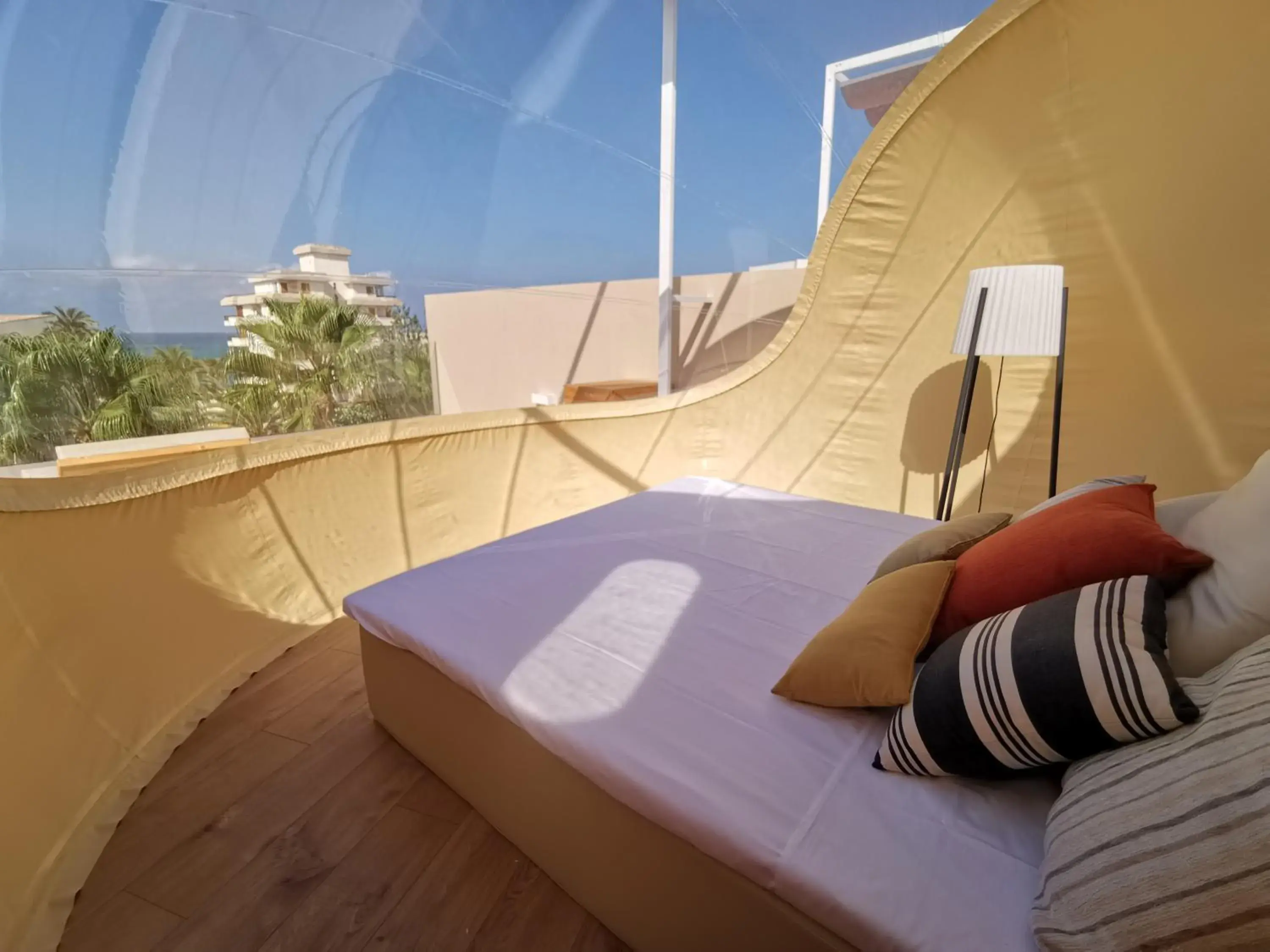 Balcony/Terrace in tent Capi Playa