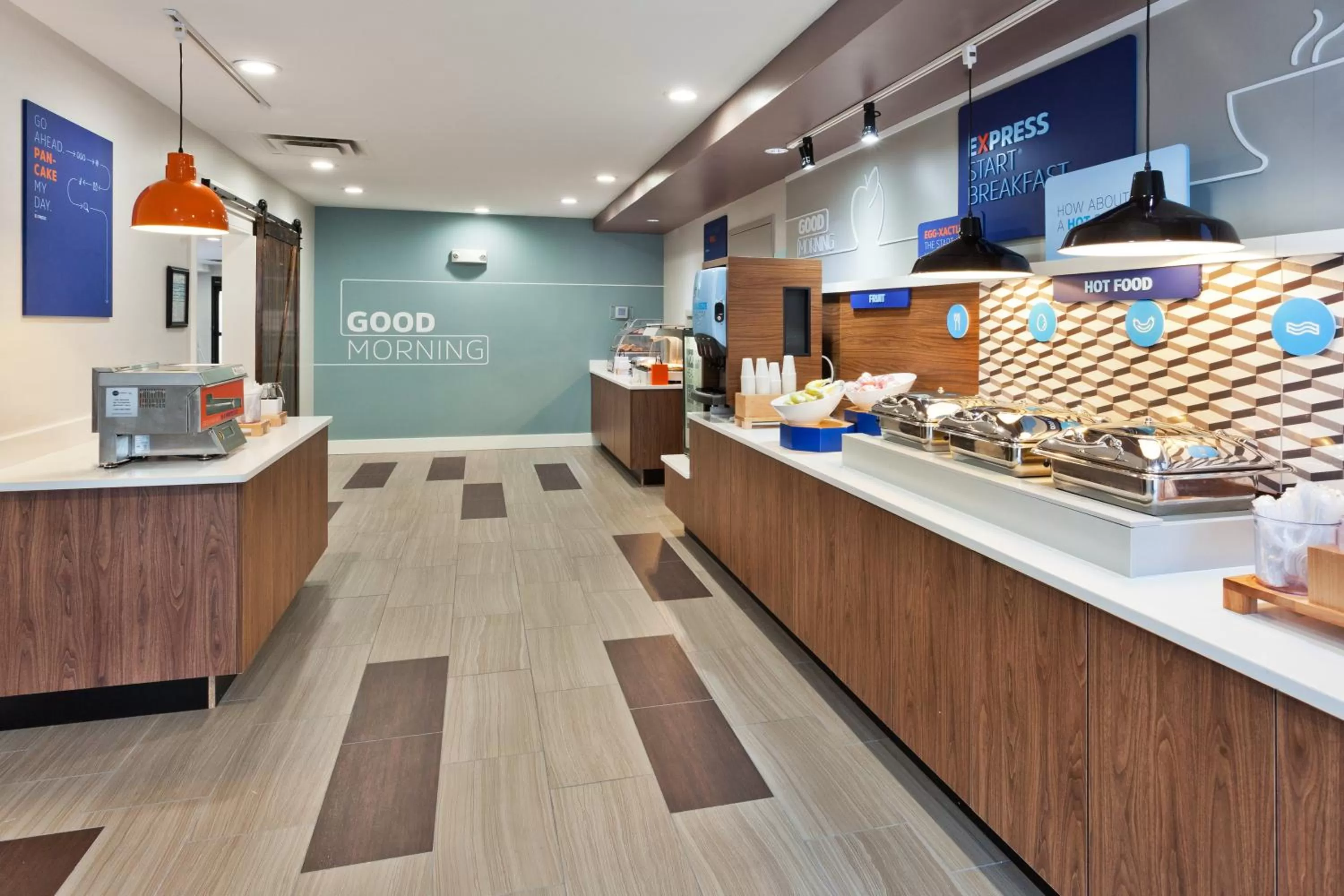 Breakfast in Holiday Inn Express Rome-East by IHG