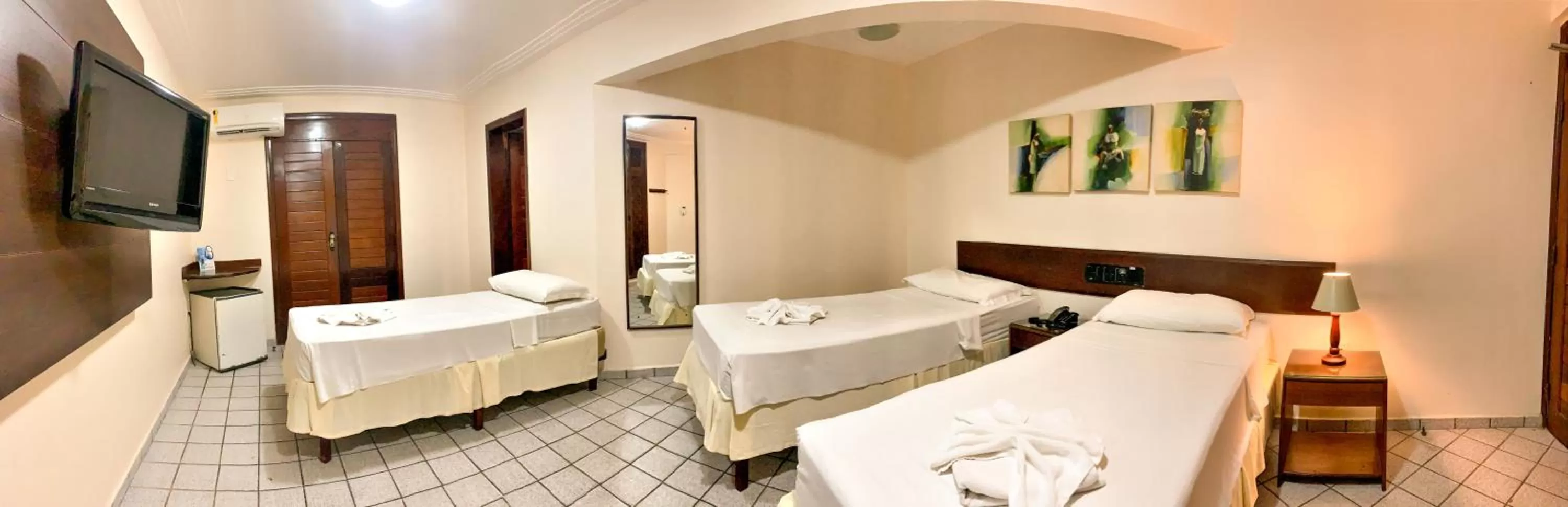 Photo of the whole room, Bed in Pizzato Praia Hotel