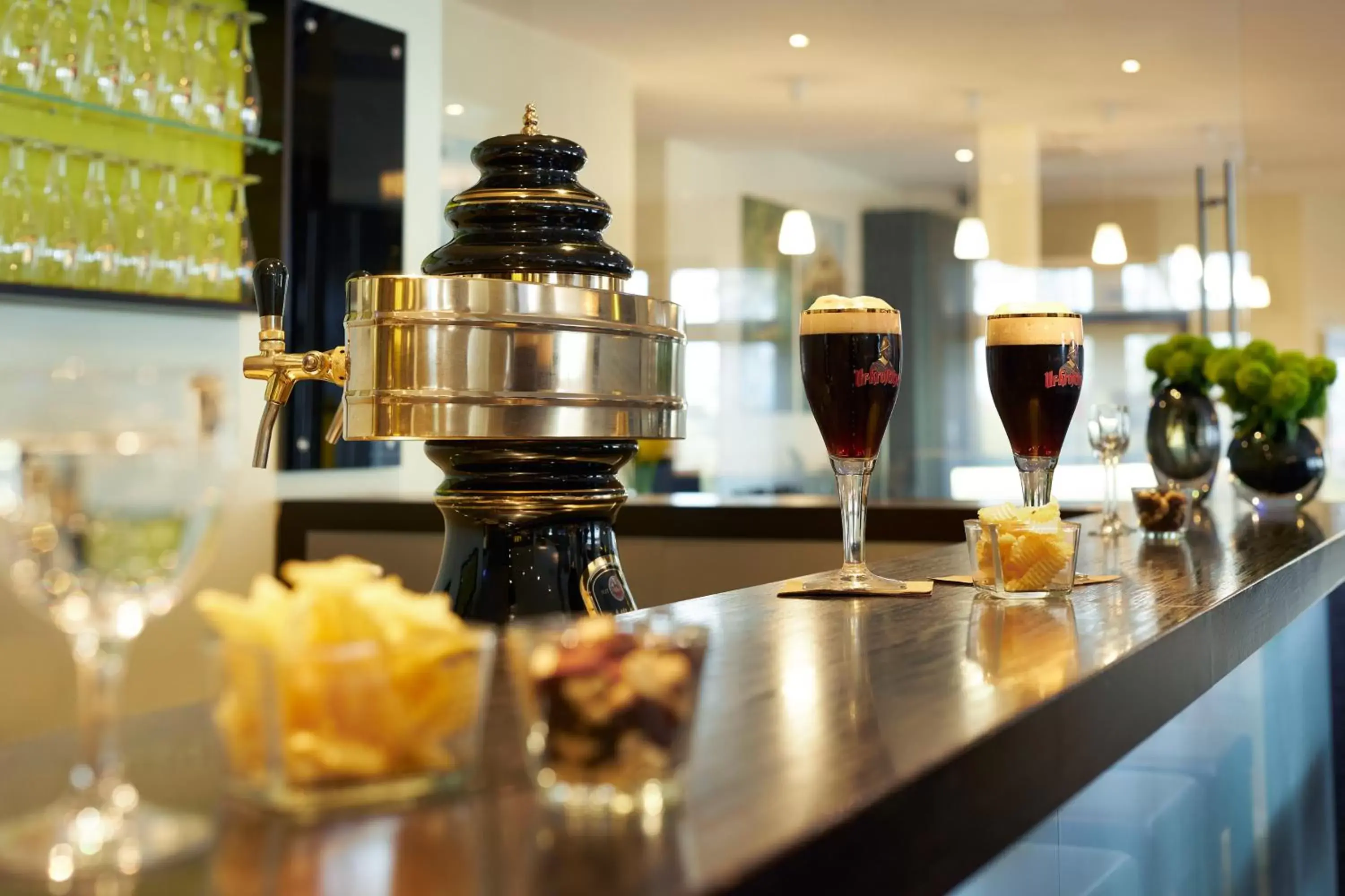 Lounge or bar in Classik Hotel Magdeburg