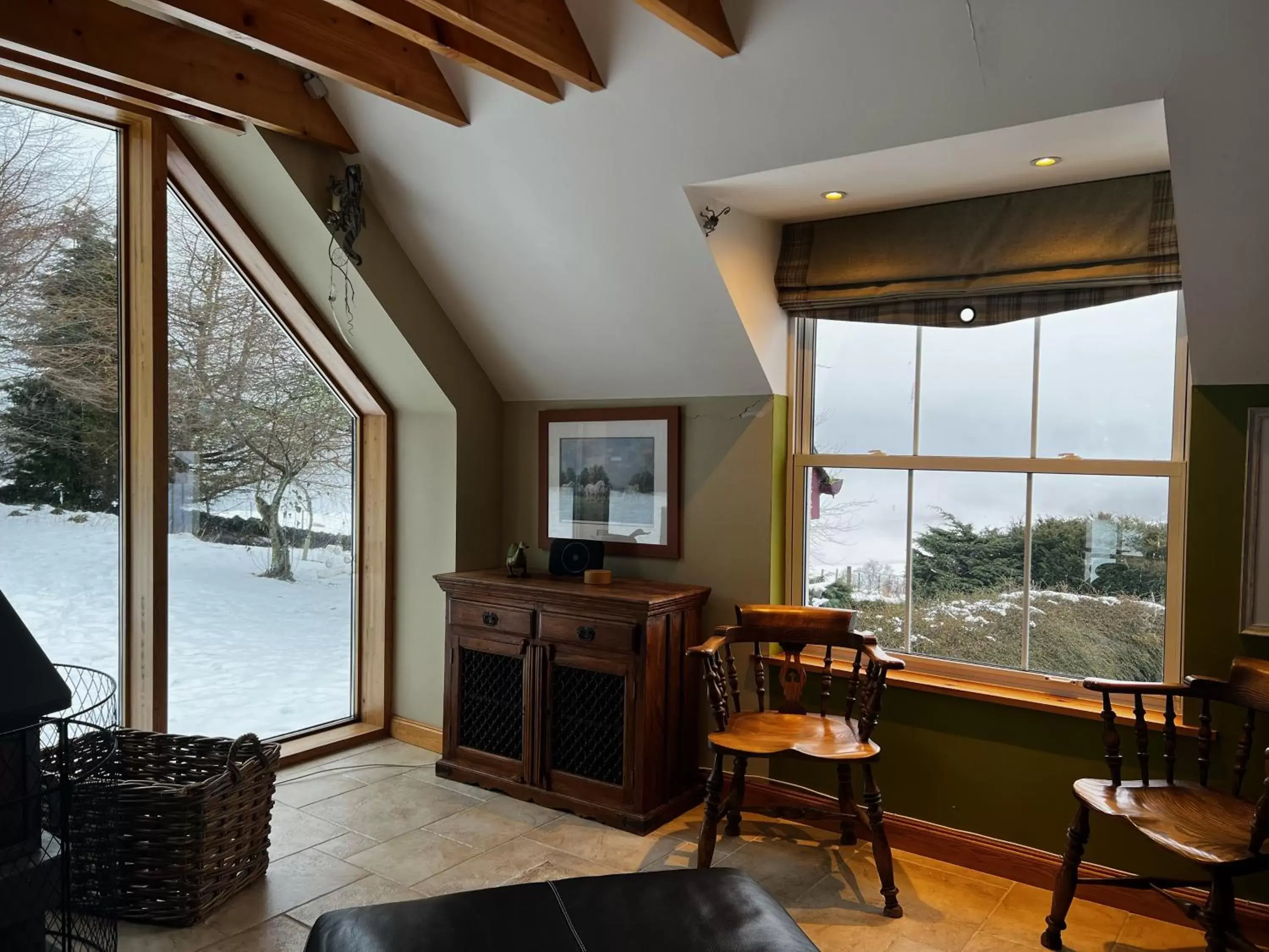 Living room in Errichel House and Cottages