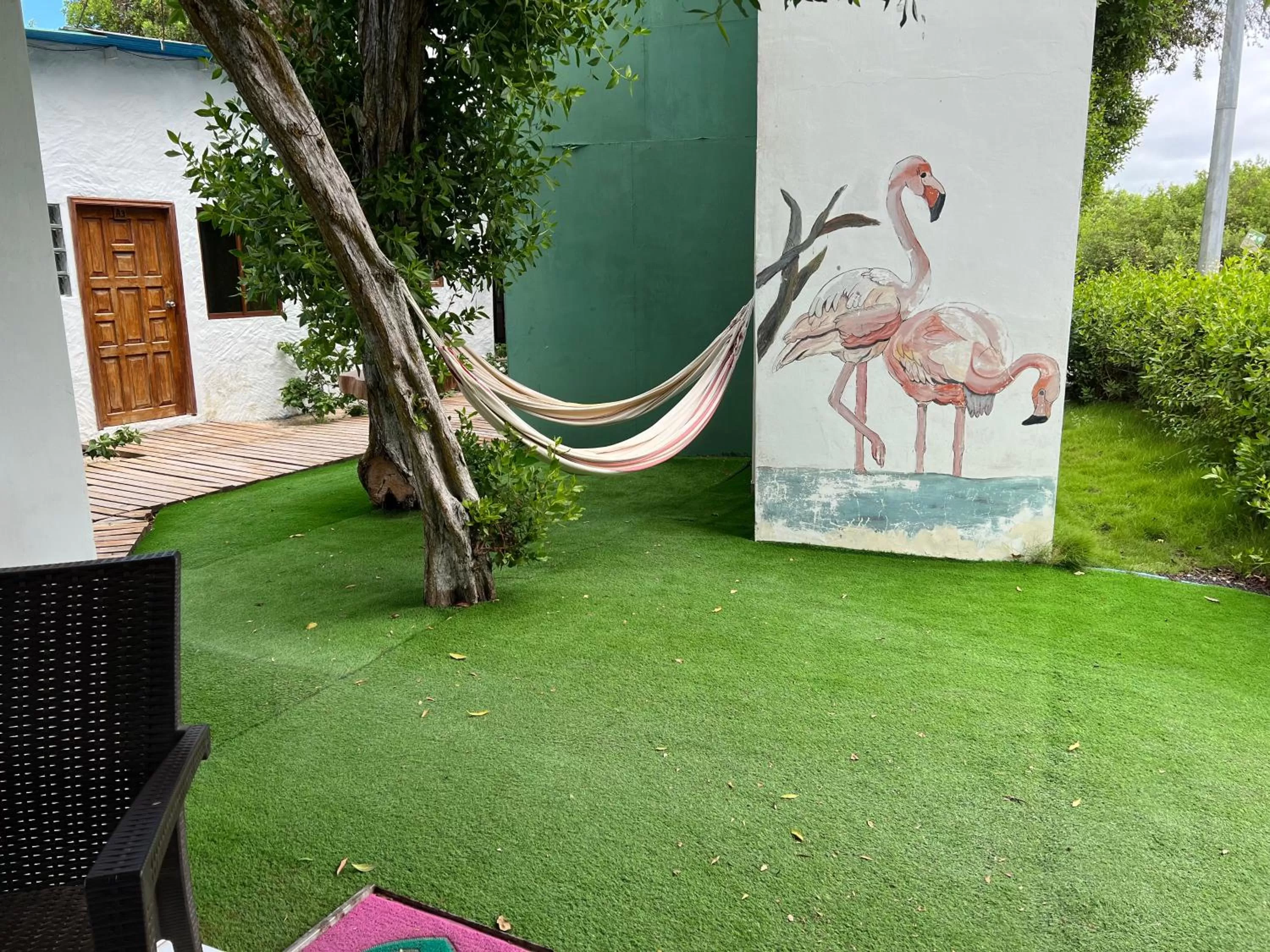 Patio in Hotel La Jungla