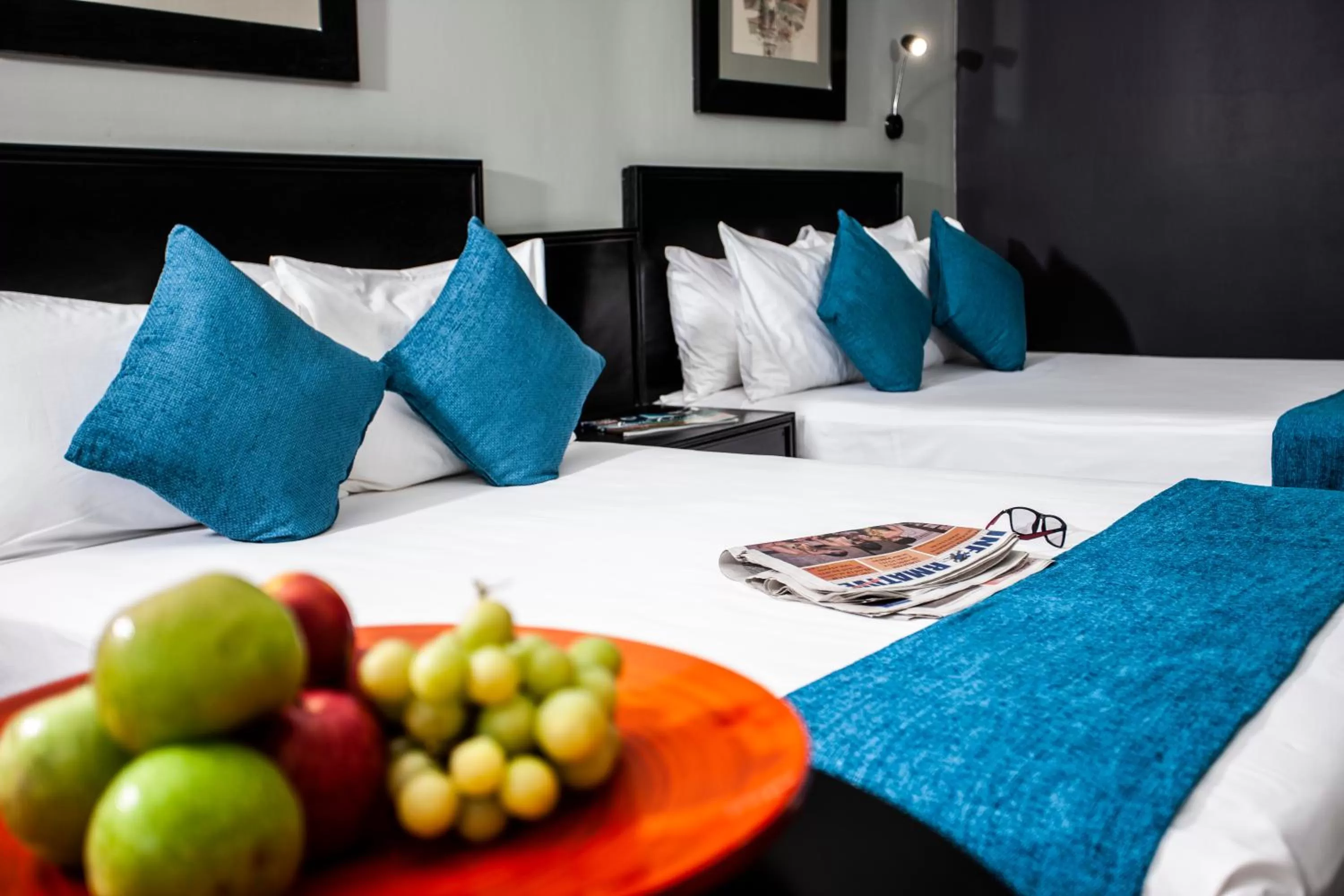 Bed in Avani Maseru Hotel