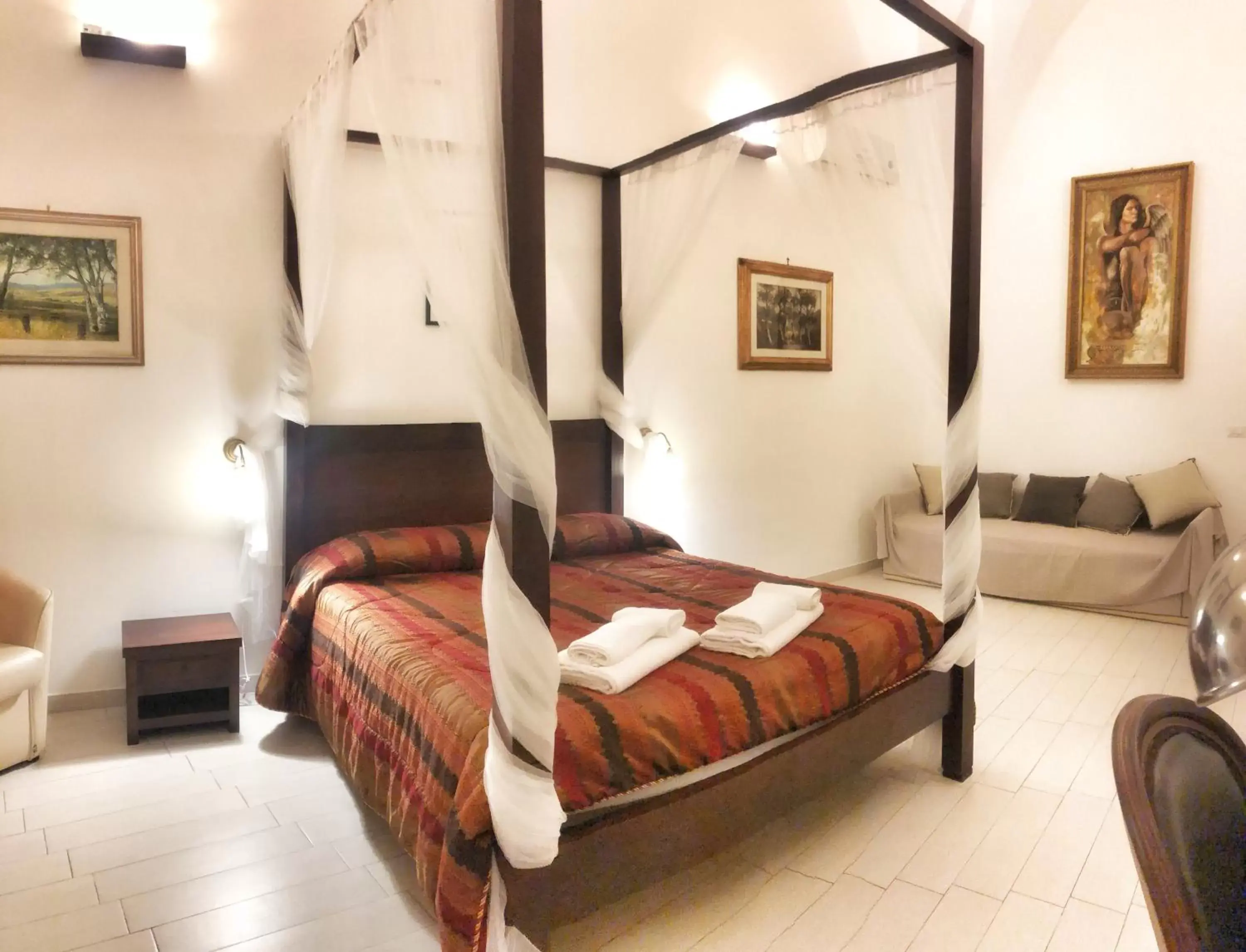 Bedroom, Bed in Palazzo Salìa