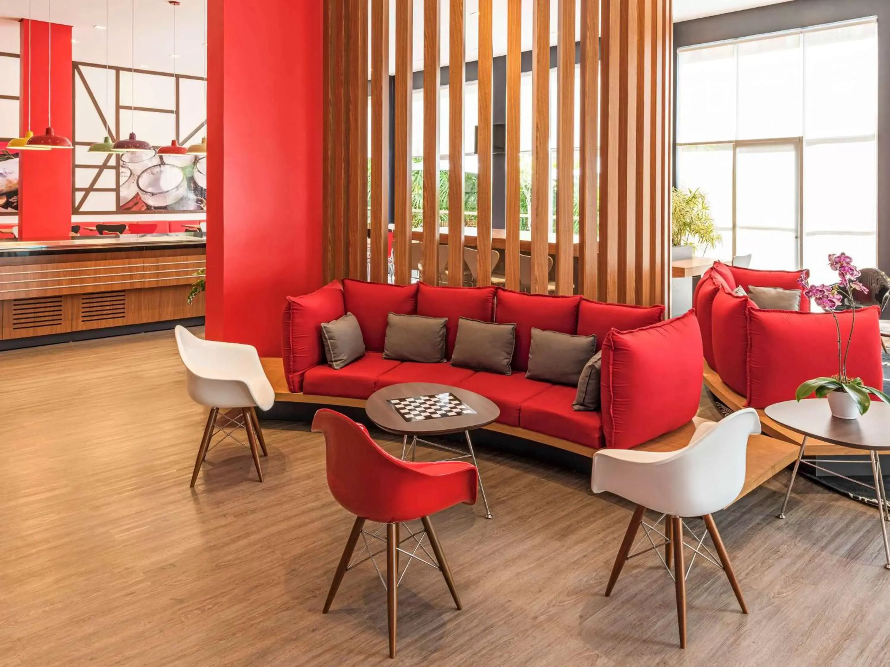 Lounge or bar, Seating Area in ibis Blumenau