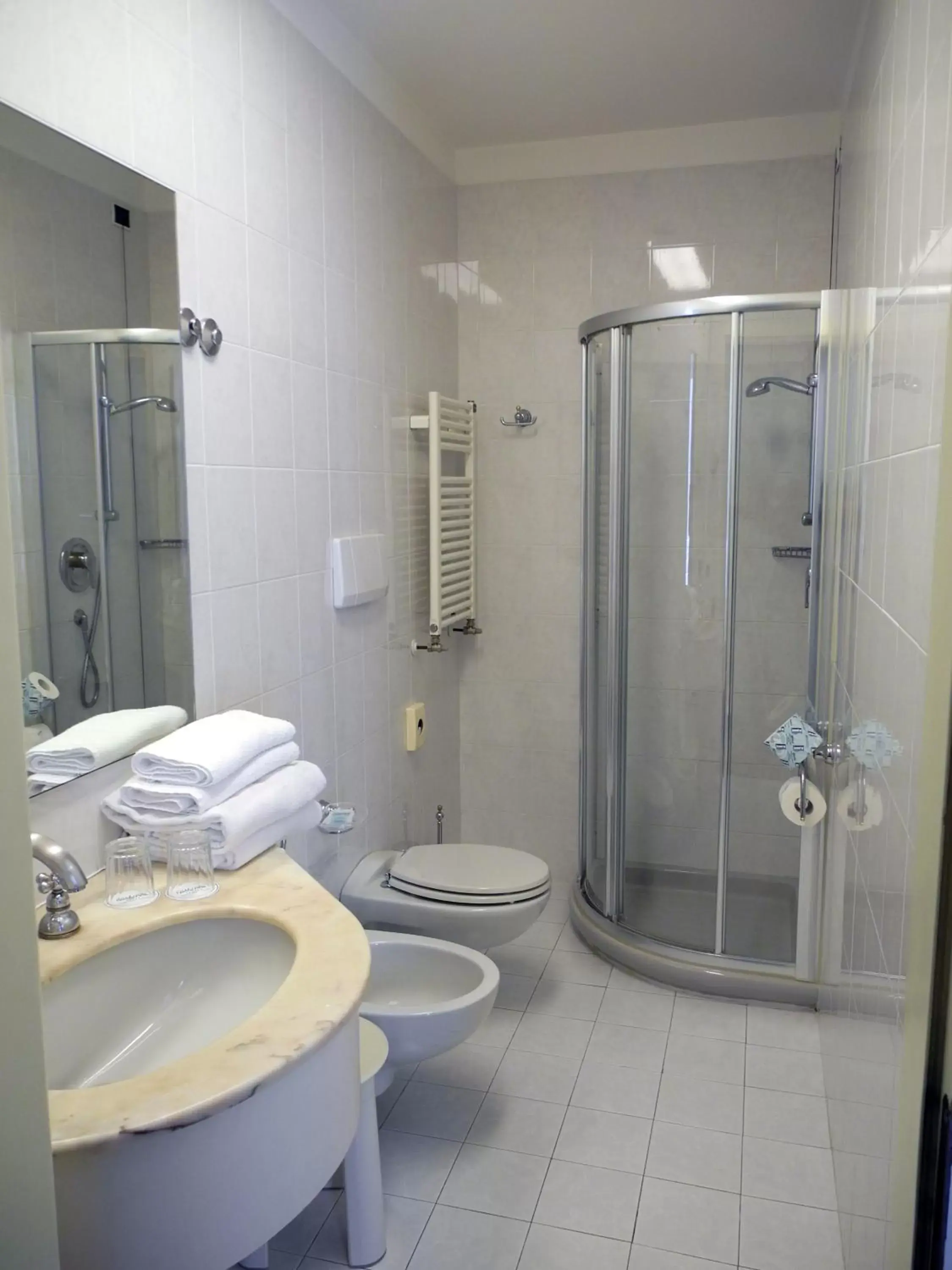 Shower, Bathroom in Hotel Polo