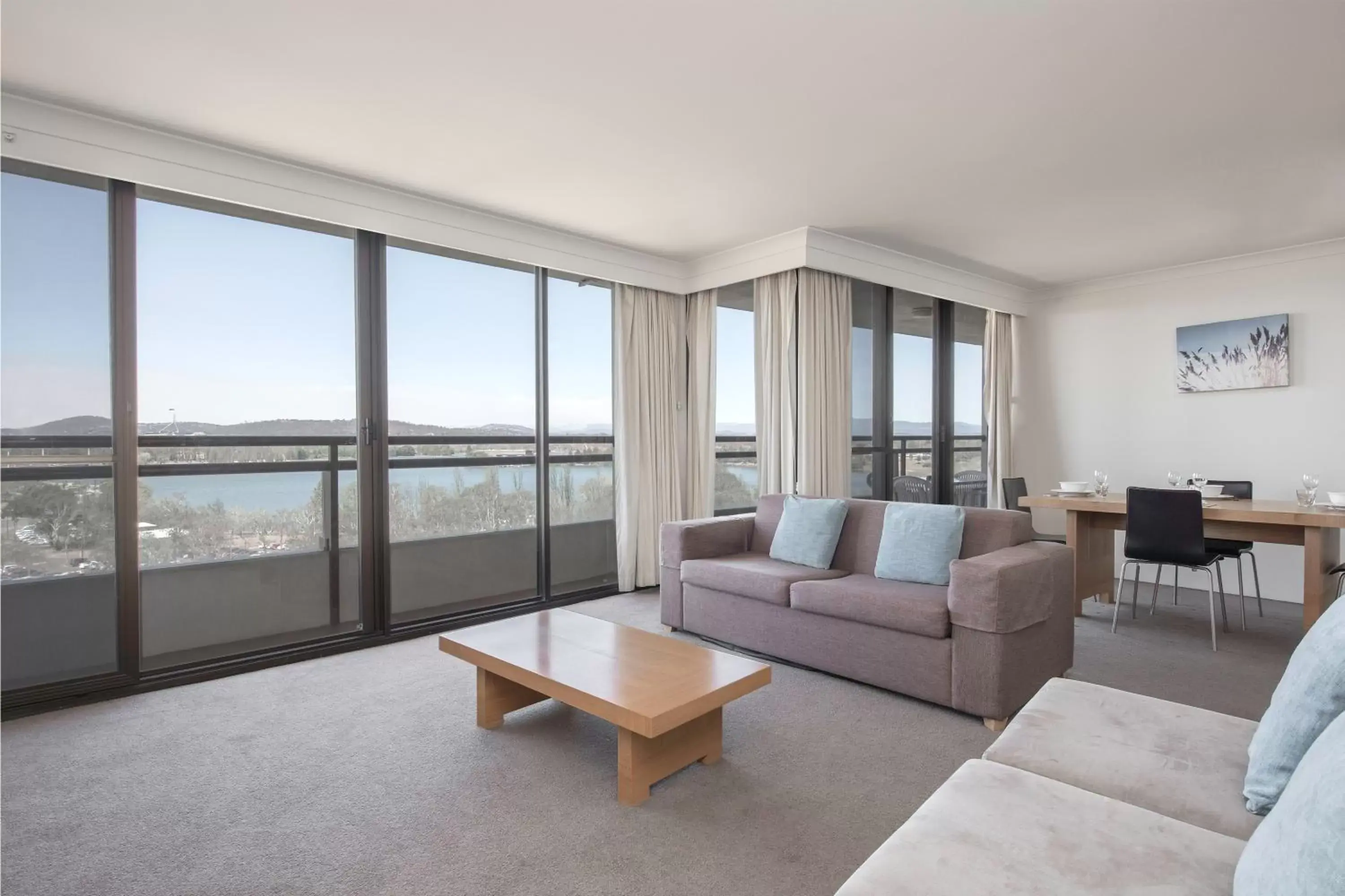 Living room, Seating Area in BreakFree Capital Tower Apartments