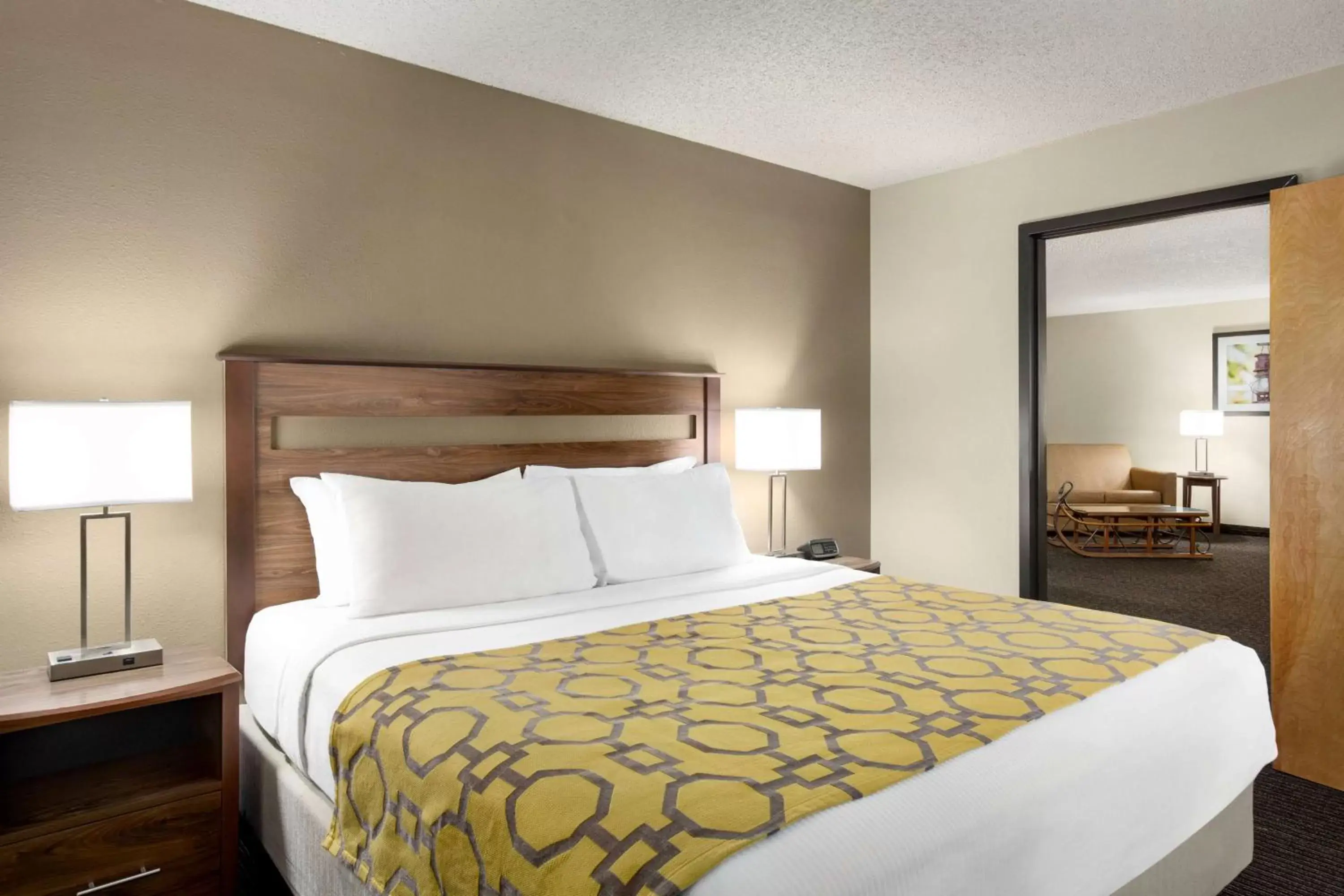 Photo of the whole room, Bed in Baymont by Wyndham Whitefish Photo of the whole room, Bed in Baymont by Wyndham Whitefish