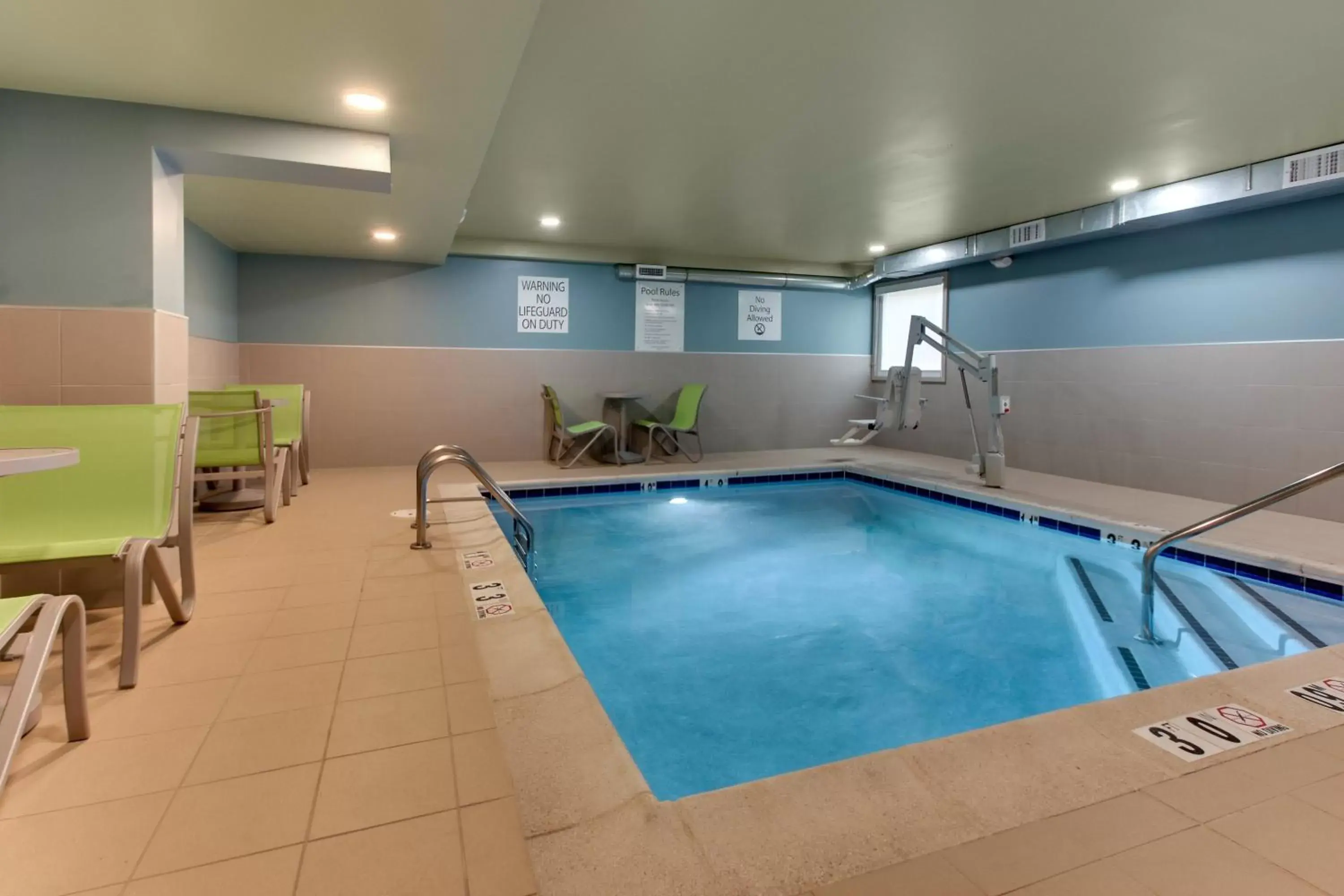 Swimming Pool in Holiday Inn Express Pittston - Scranton Airport, an IHG Hotel