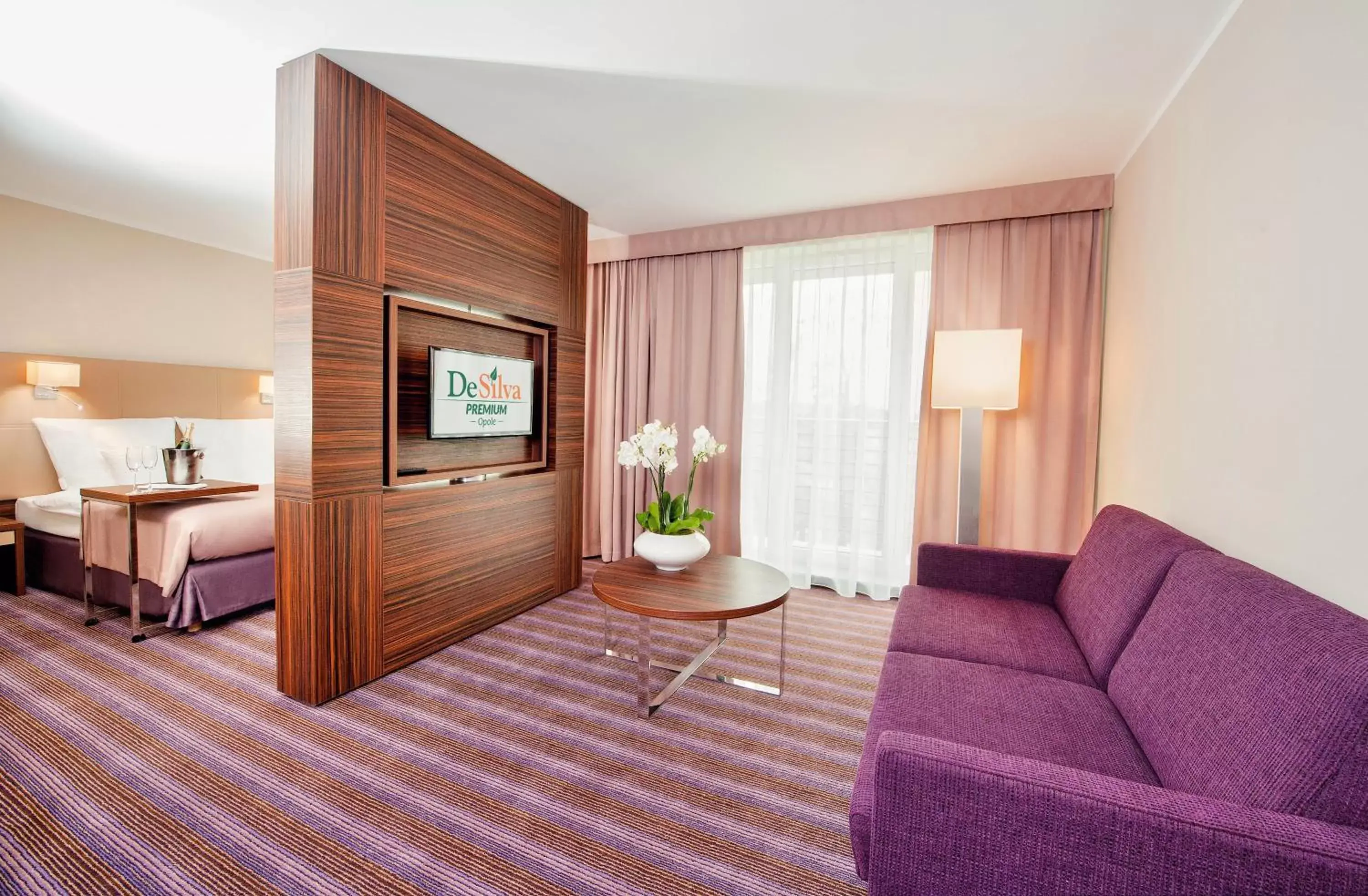 Living room, Seating Area in Hotel DeSilva Premium Opole