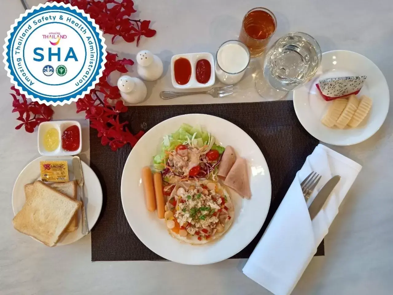 Breakfast in S Bangkok Hotel, Navamin Breakfast in S Bangkok Hotel, Navamin