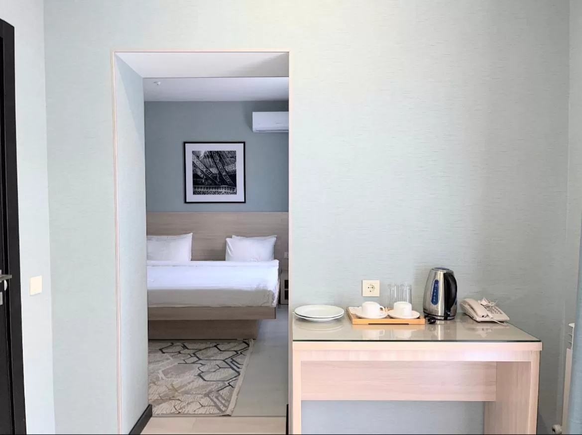 Photo of the whole room, Bed in Resident Hotel Gogol