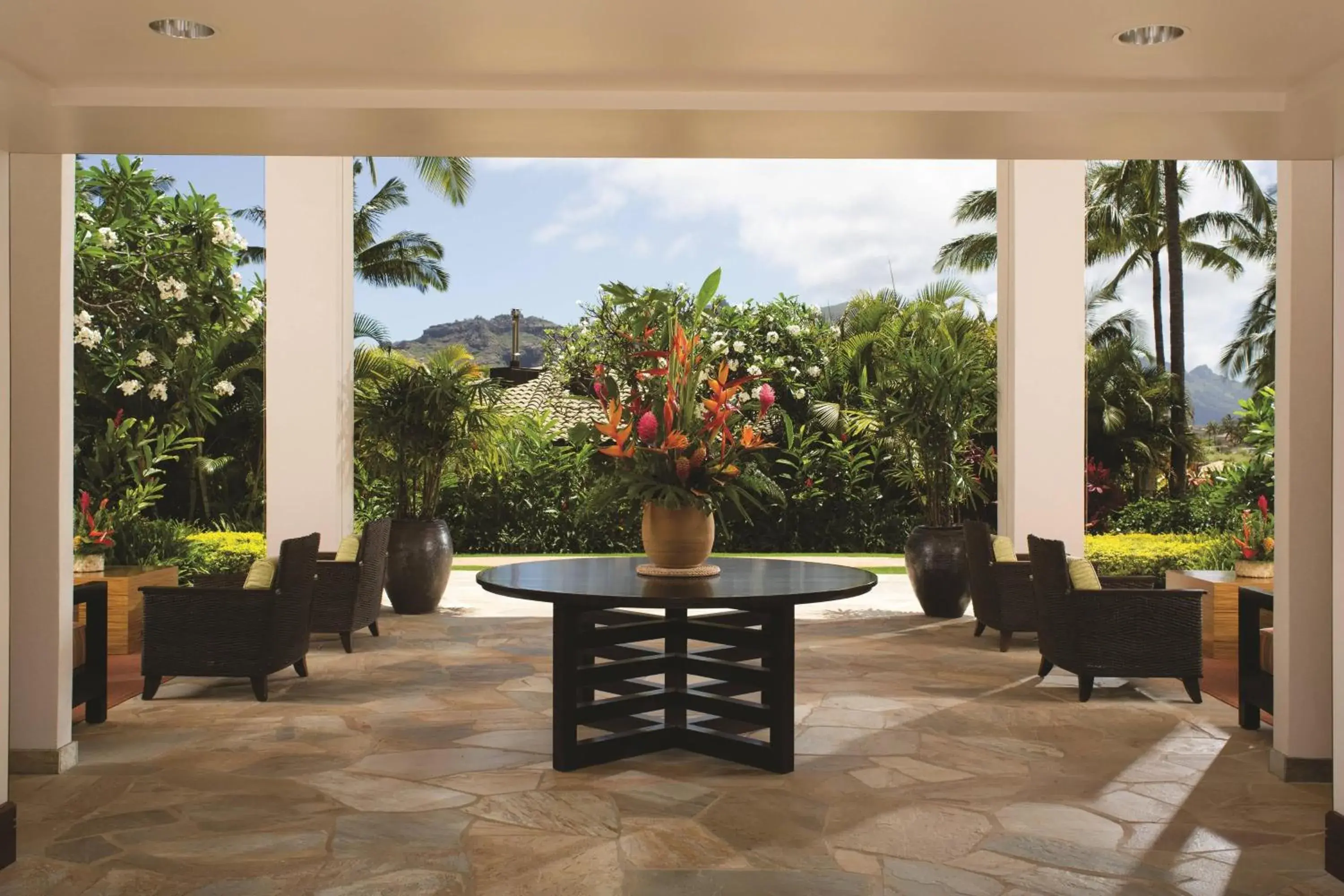 Lobby or reception in Marriott's Kauai Lagoons - Kalanipu'u