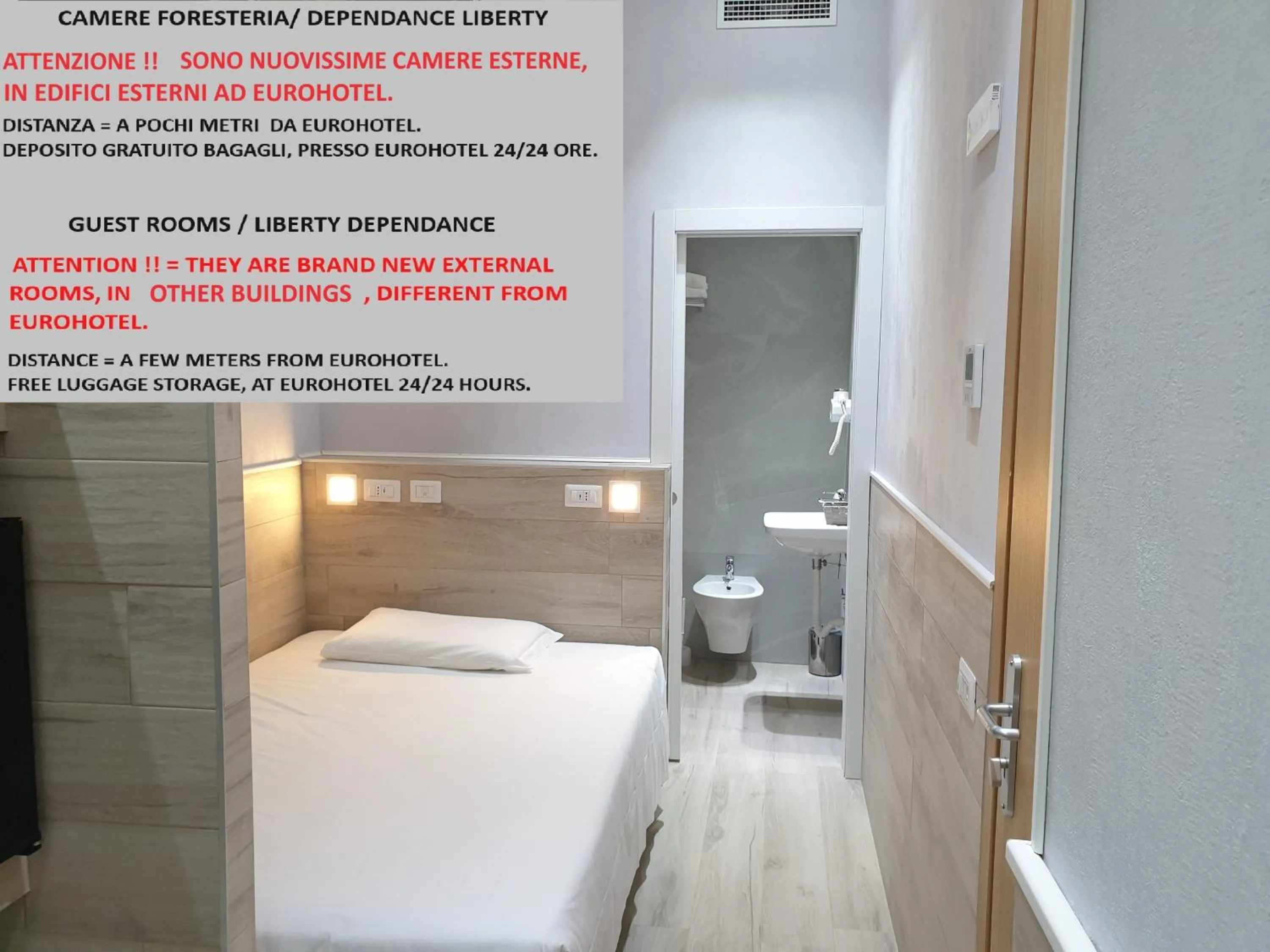 Shower, Bed in Eurohotel