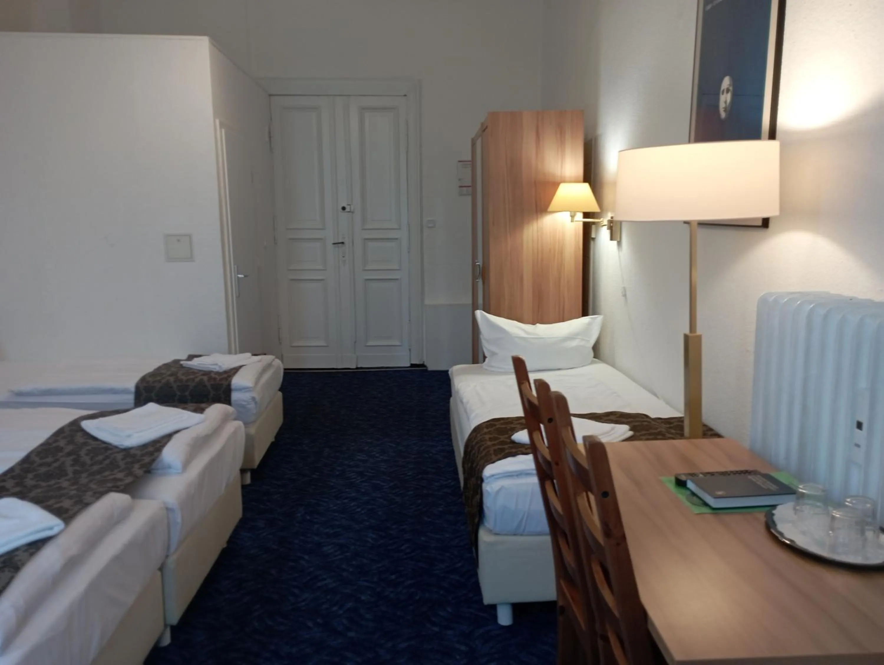 Photo of the whole room, Bed in City Pension Berlin