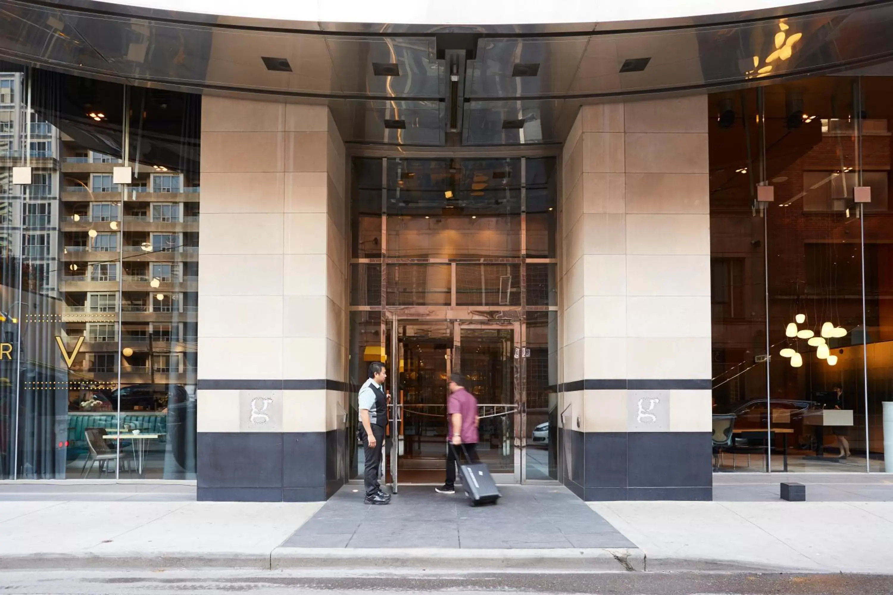 Facade/entrance in Le Germain Hotel Toronto