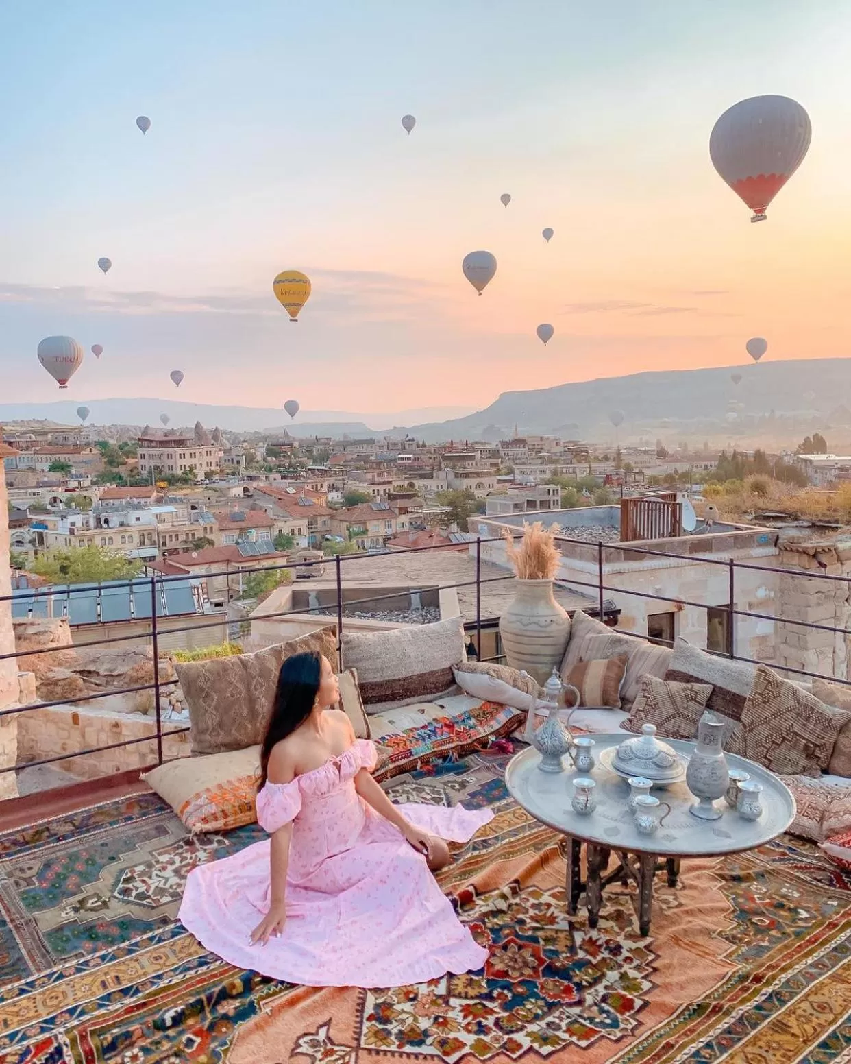 Sunrise in Chelebi Cave House