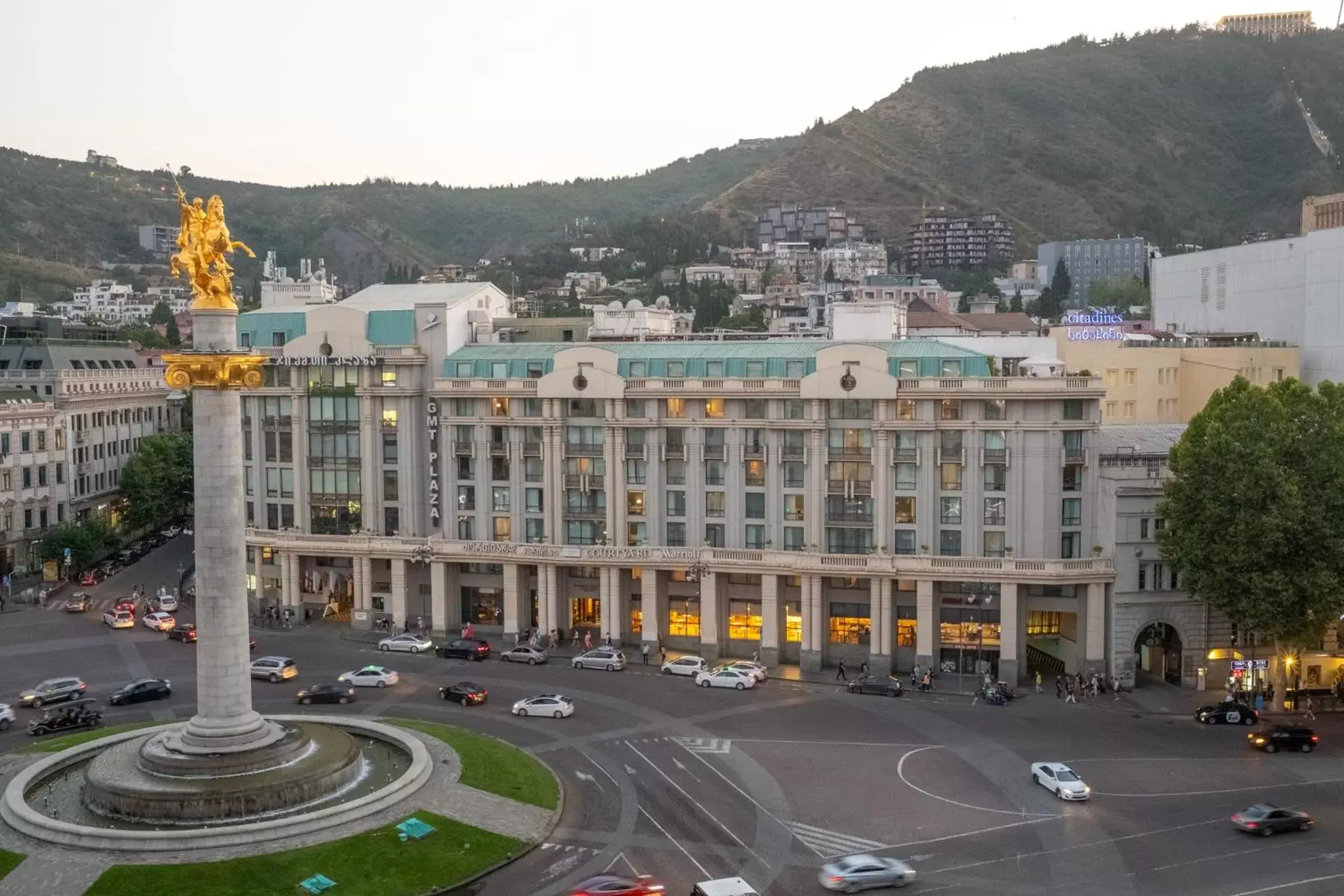 Property building in Citadines City Centre Tbilisi Apart`hotel