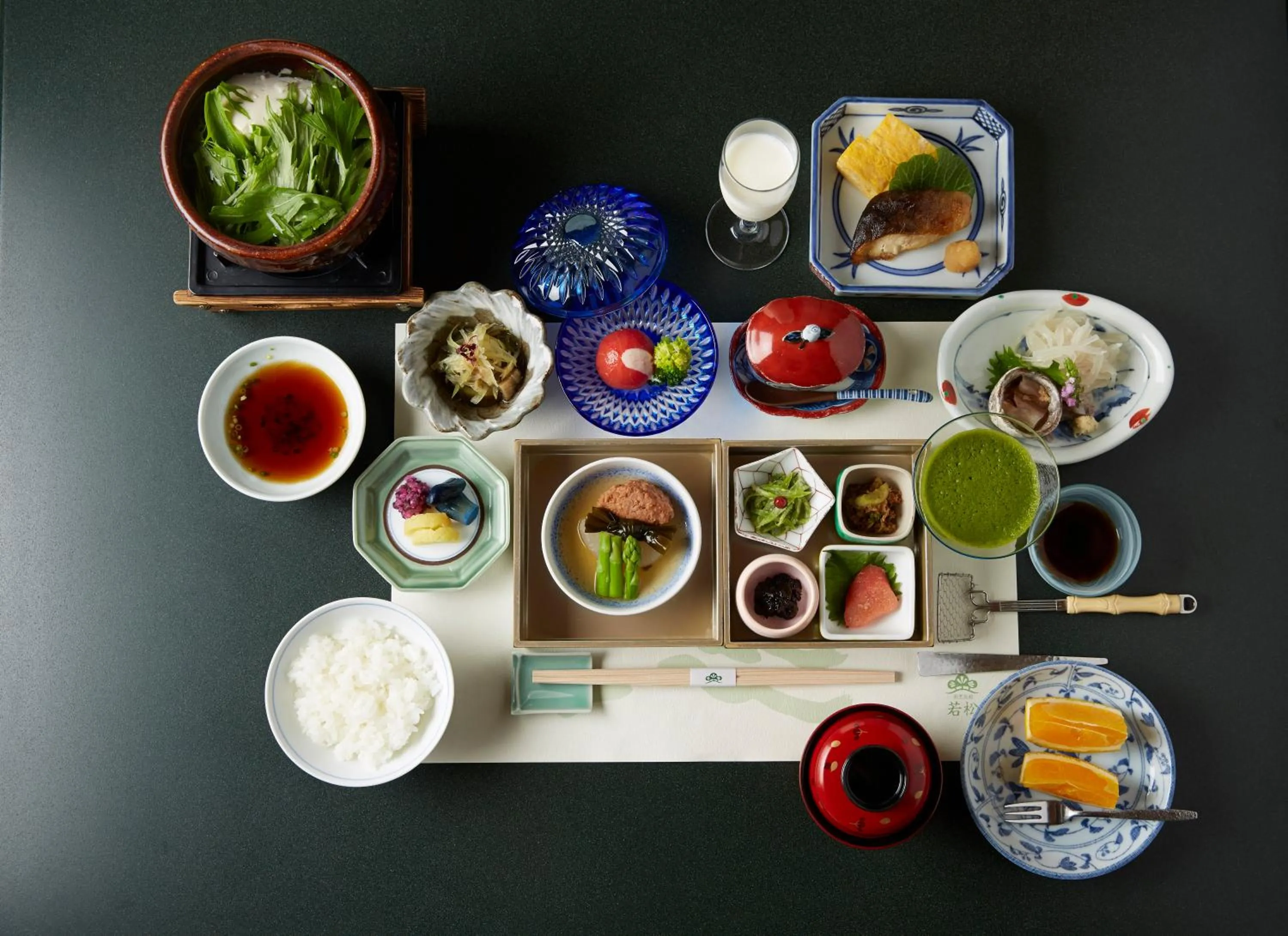 Breakfast in Wakamatsu Hot Spring Resort