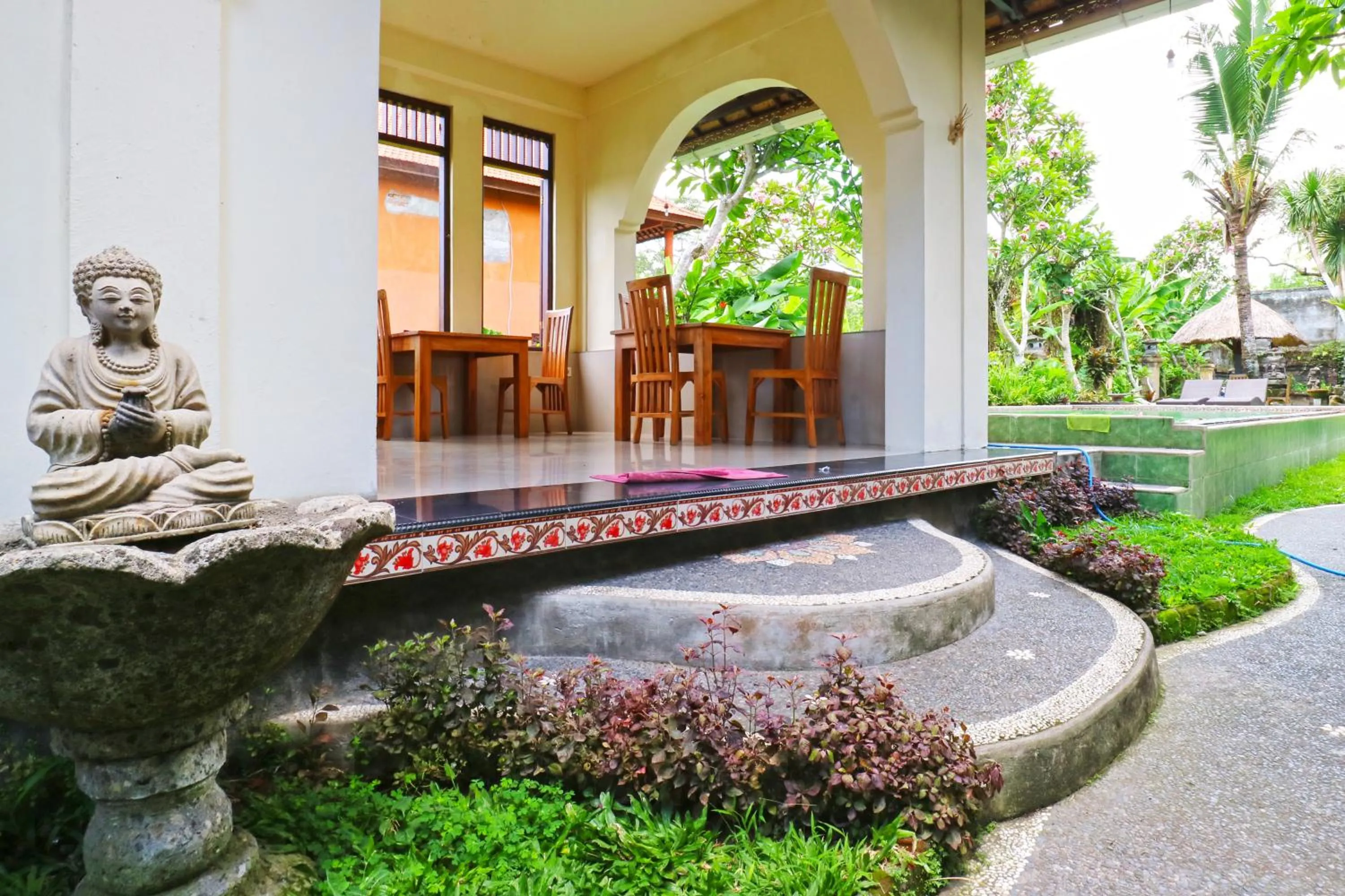 Facade/entrance in Ubud Kerta City Hotel