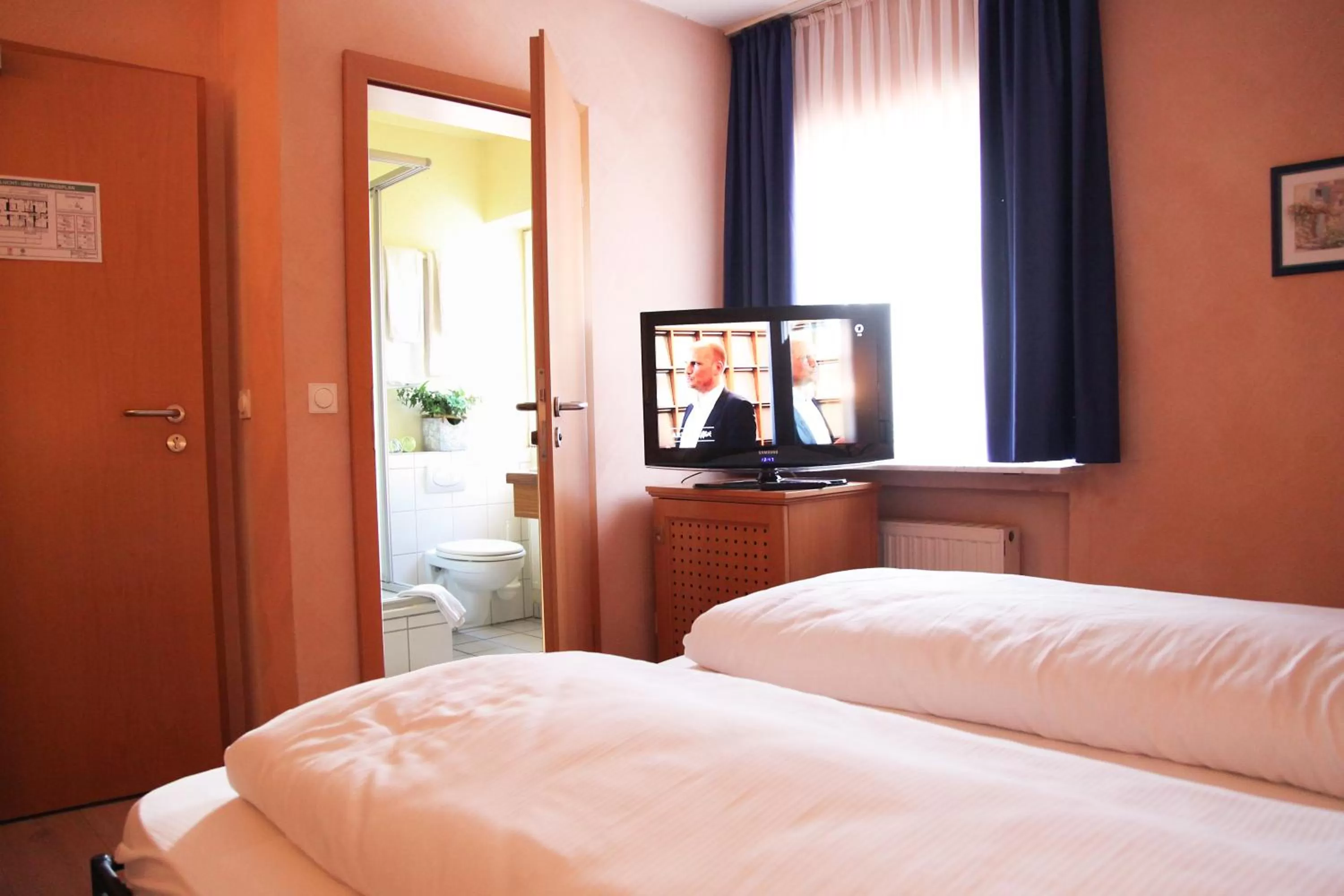 Bed in Hotel La Scala