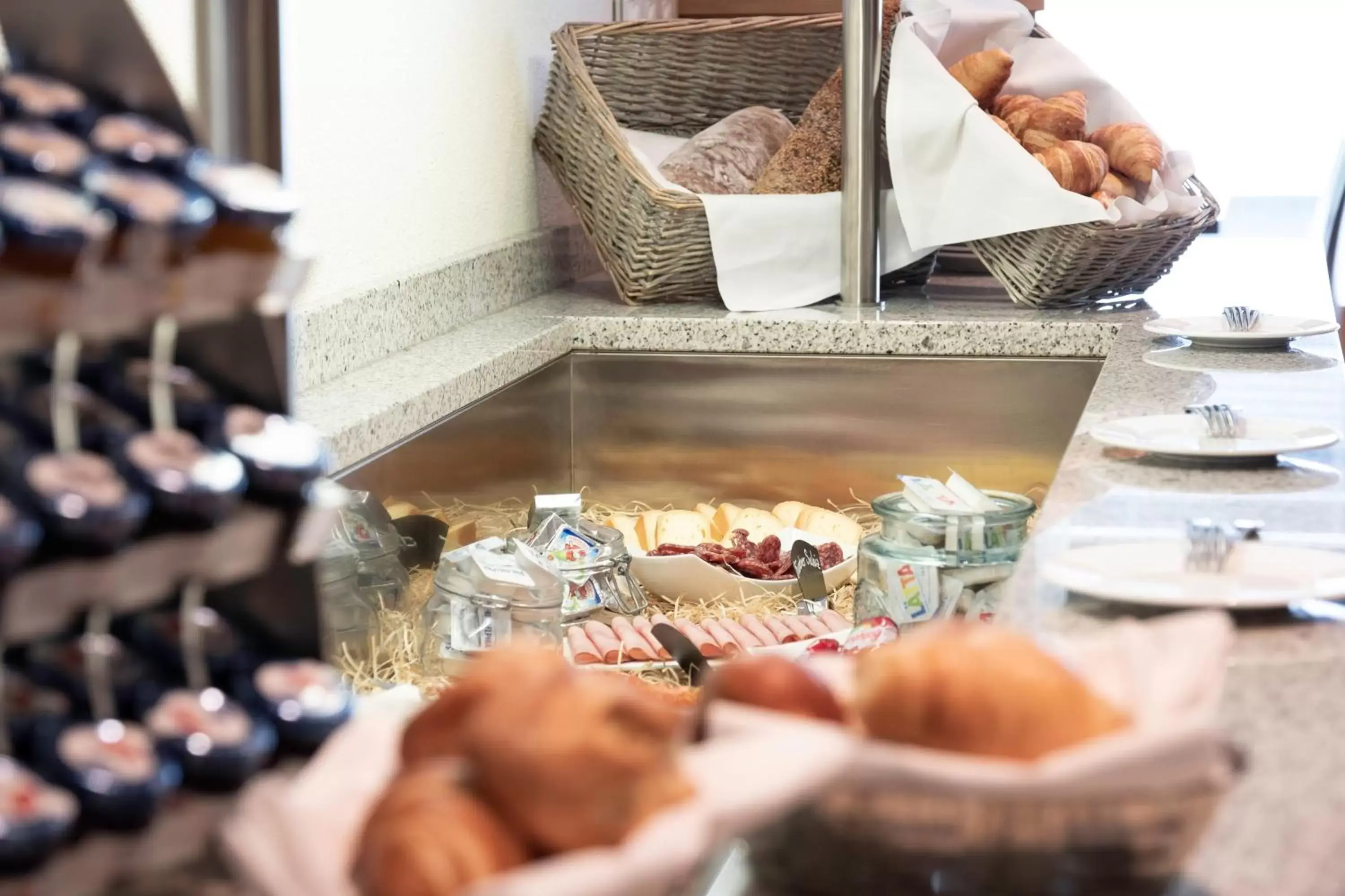 Continental breakfast in Mercure Chur City West