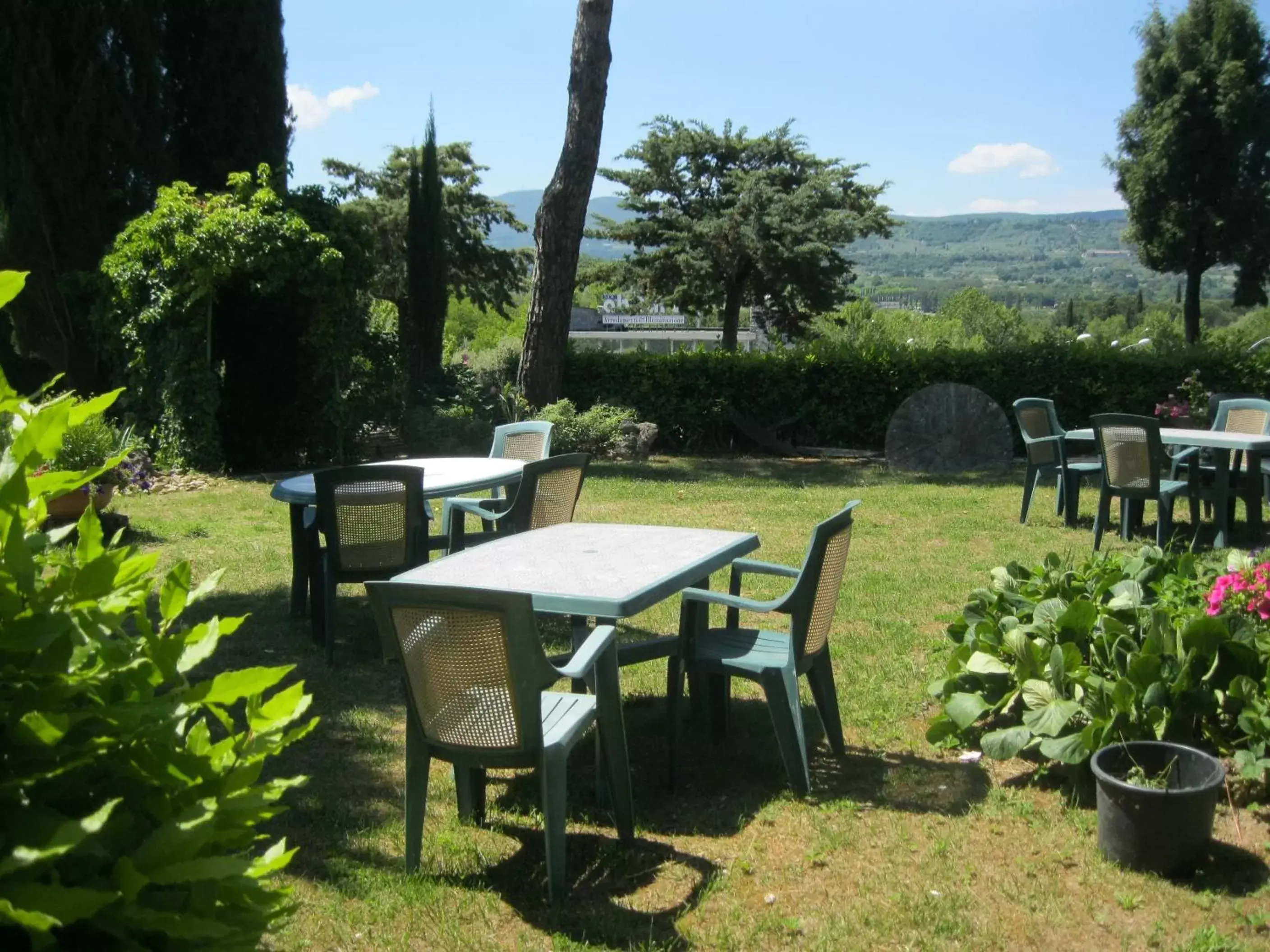 Garden in Hotel Rosati