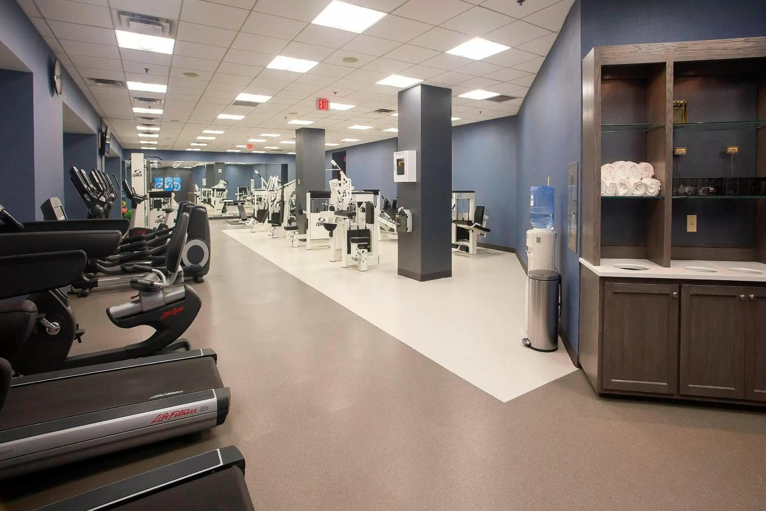 Fitness centre/facilities in Little Rock Marriott