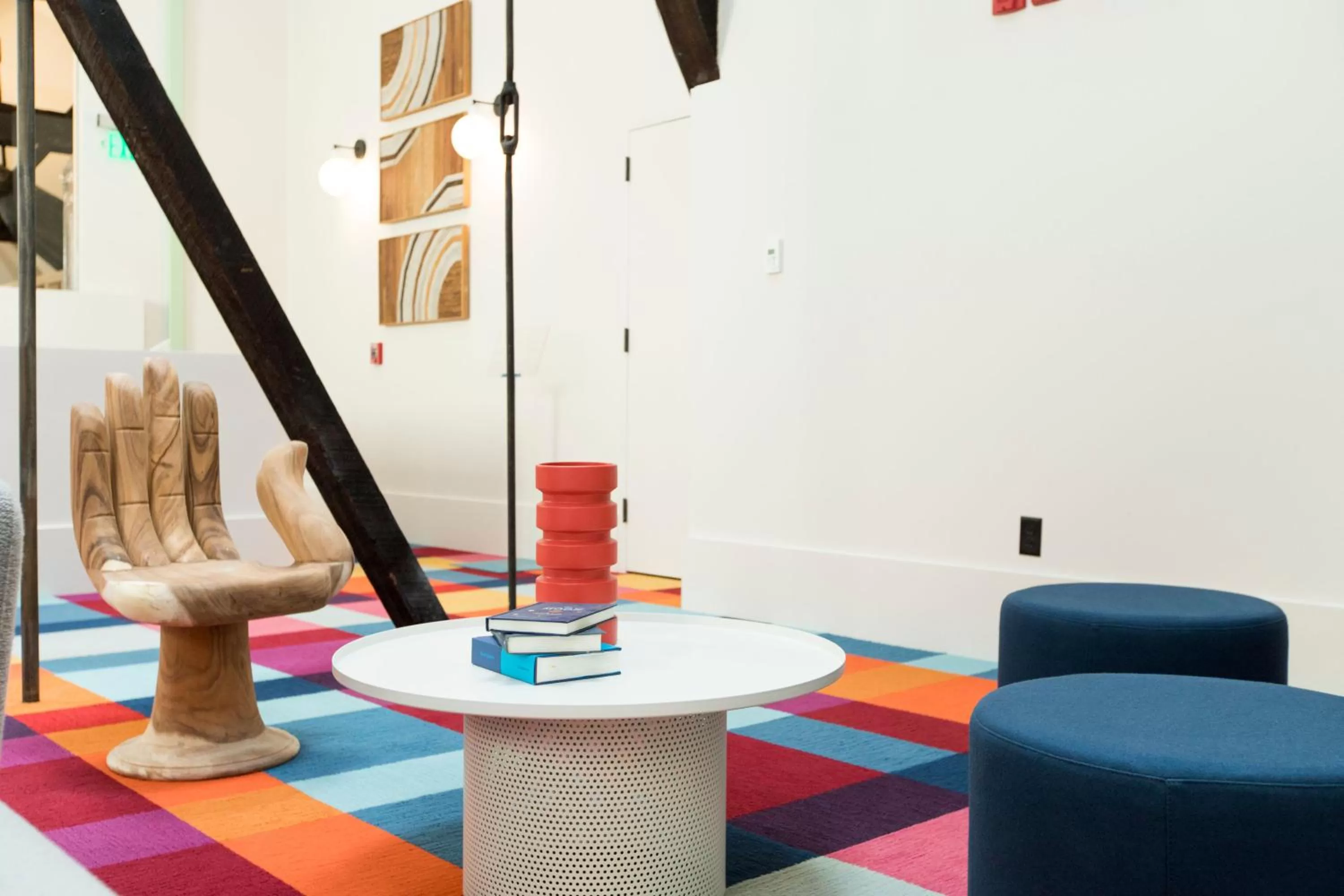 Seating area in The Russell