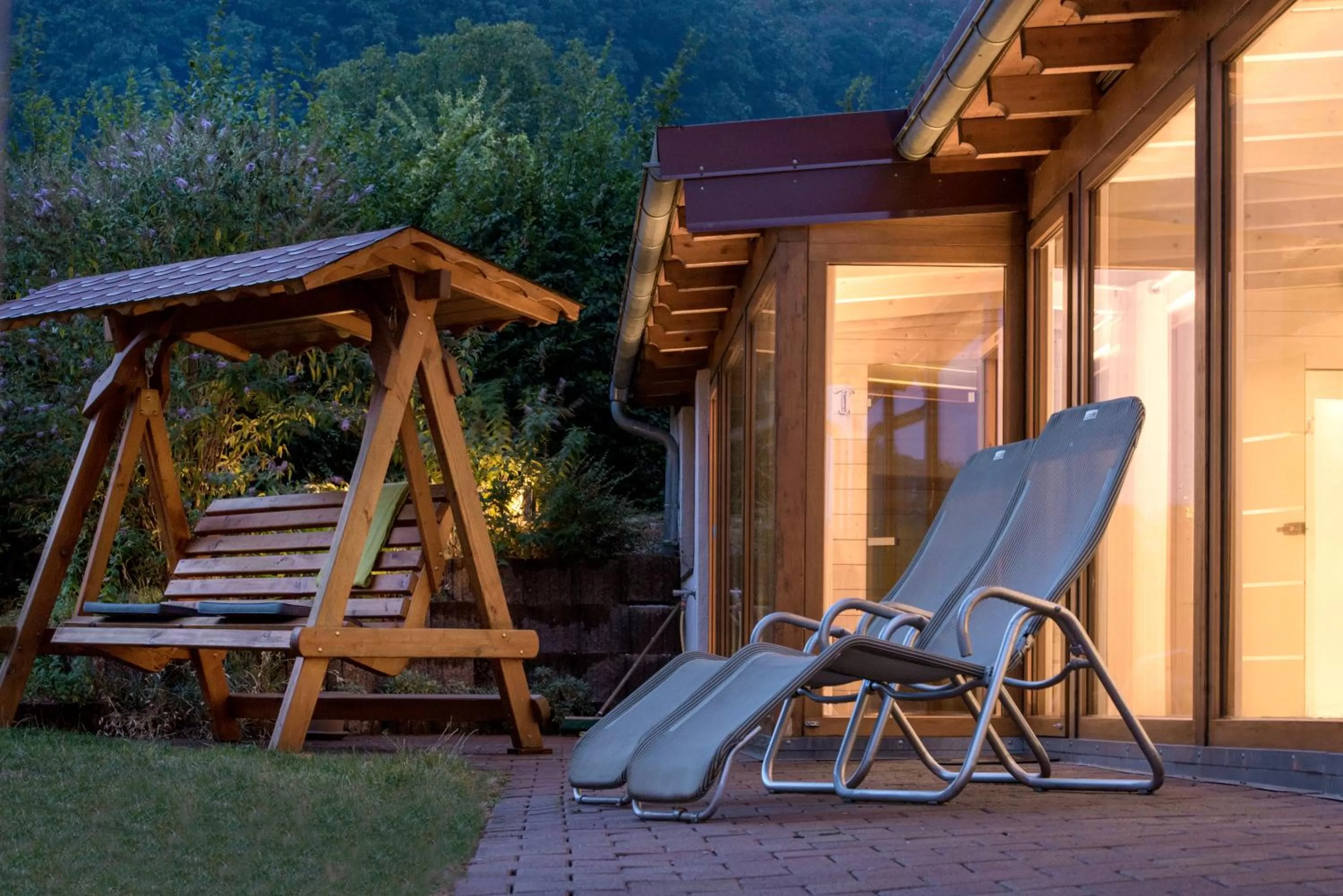 Garden in Landhotel Lortz