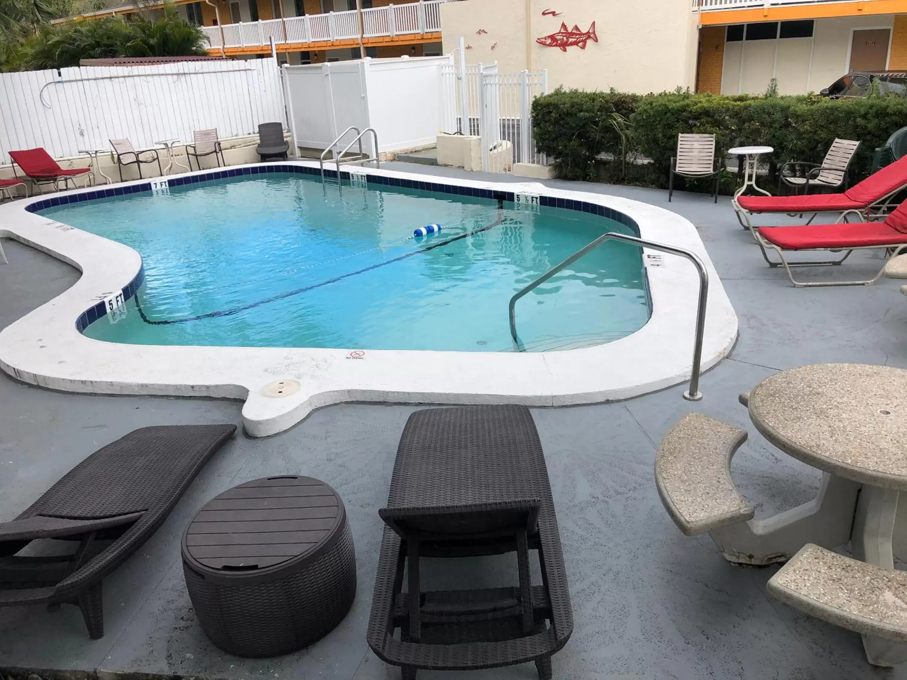 Swimming Pool in Tarpon Inn