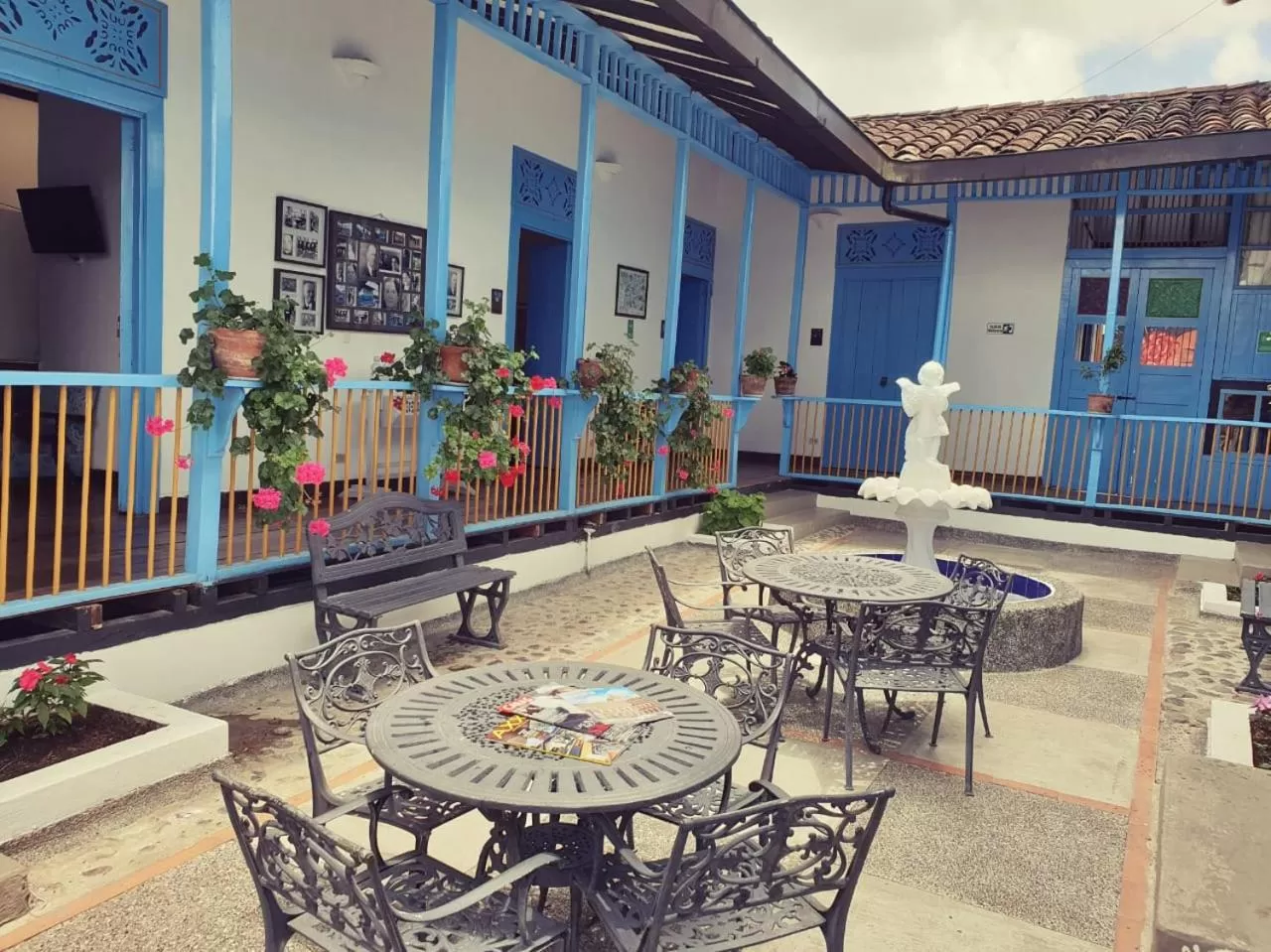 Floor plan in Casa Hotel El Compadre