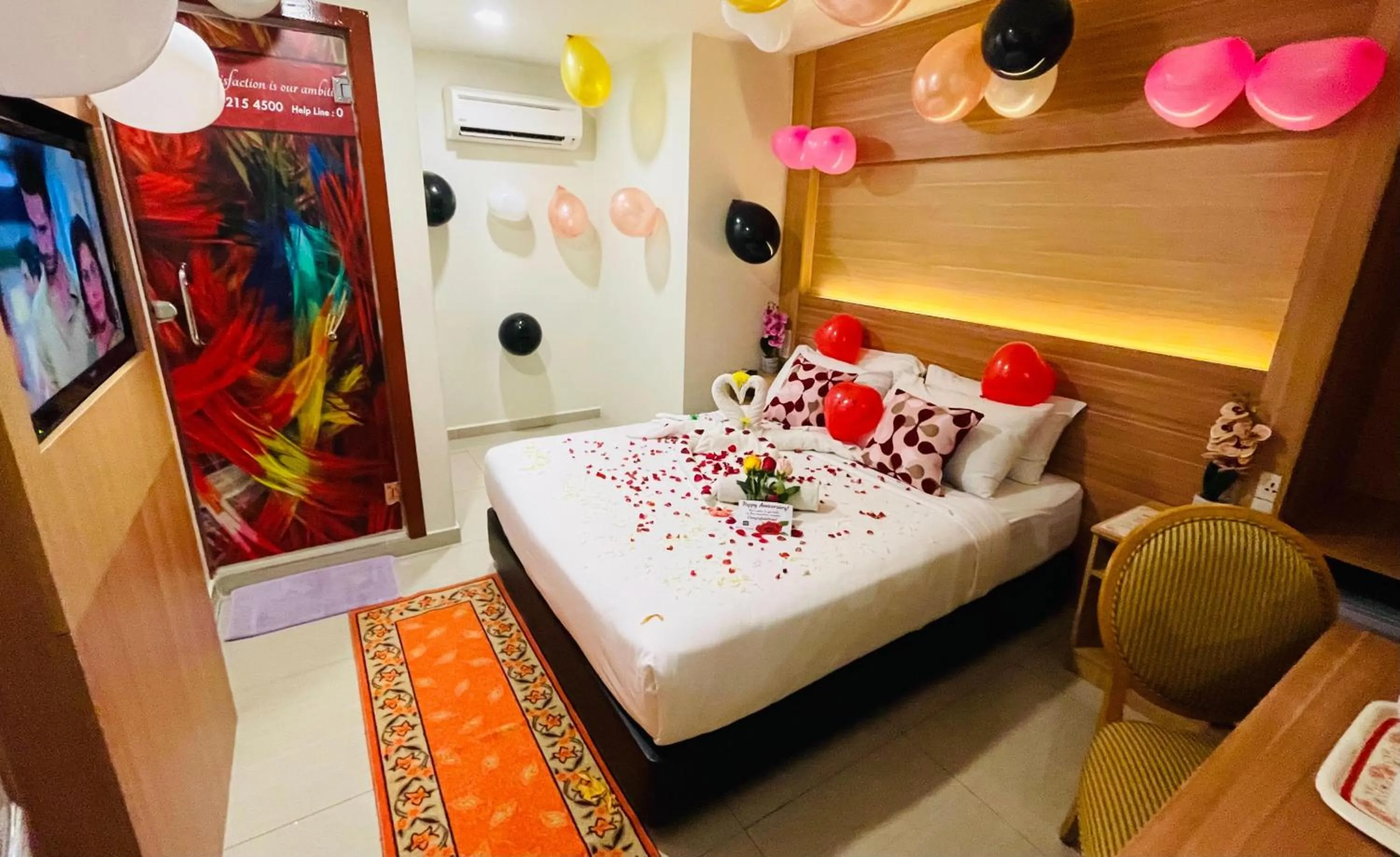 Bed in ESSY Hotel KL Sentral