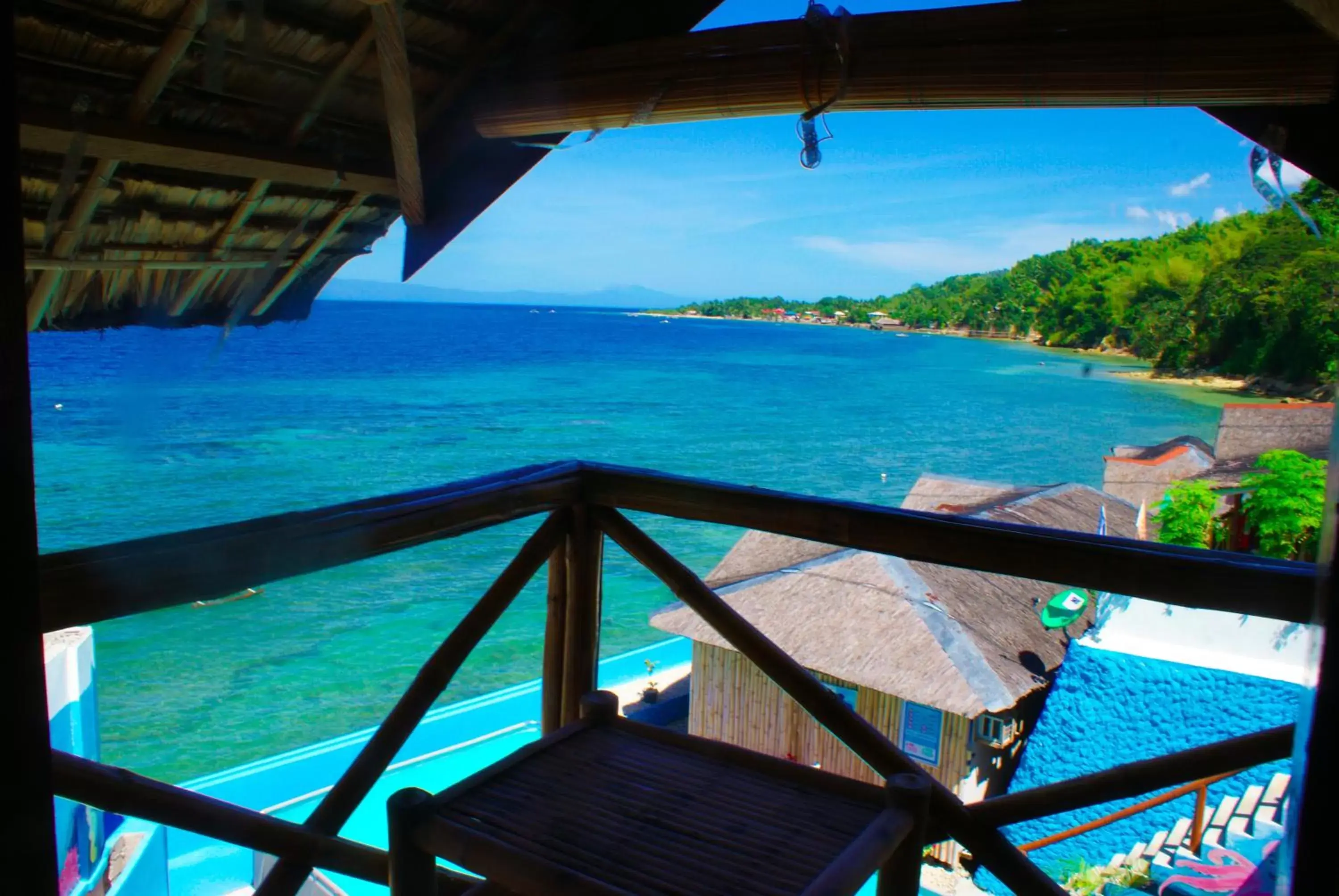 Pool View in MLK Bamboo Beachhouse