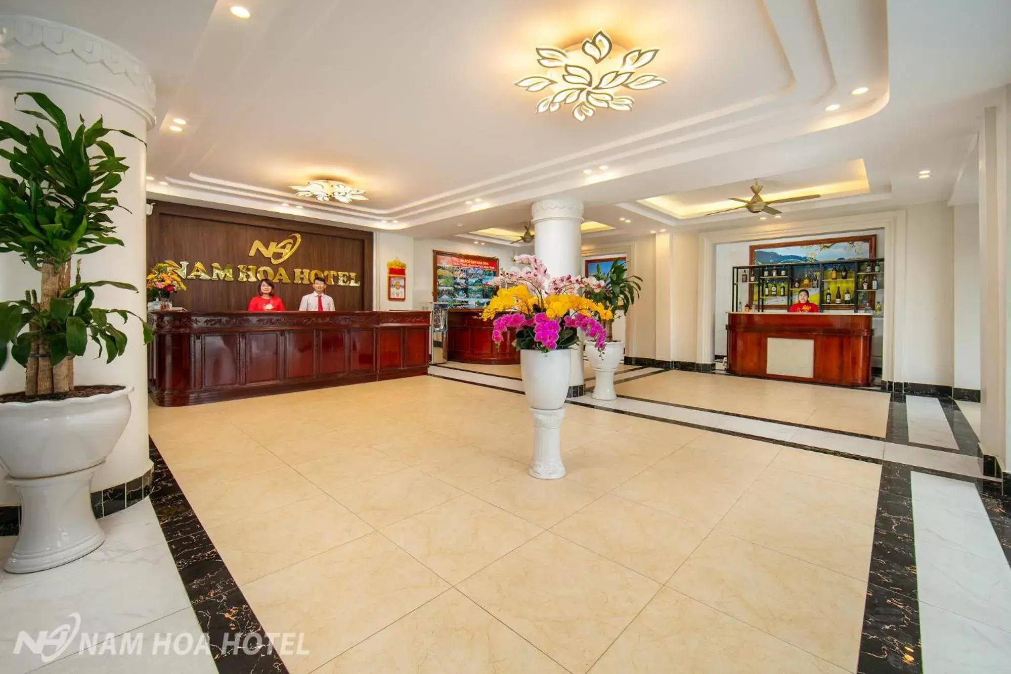 Lobby or reception in Nam Hoa Hotel Lobby or reception in Nam Hoa Hotel