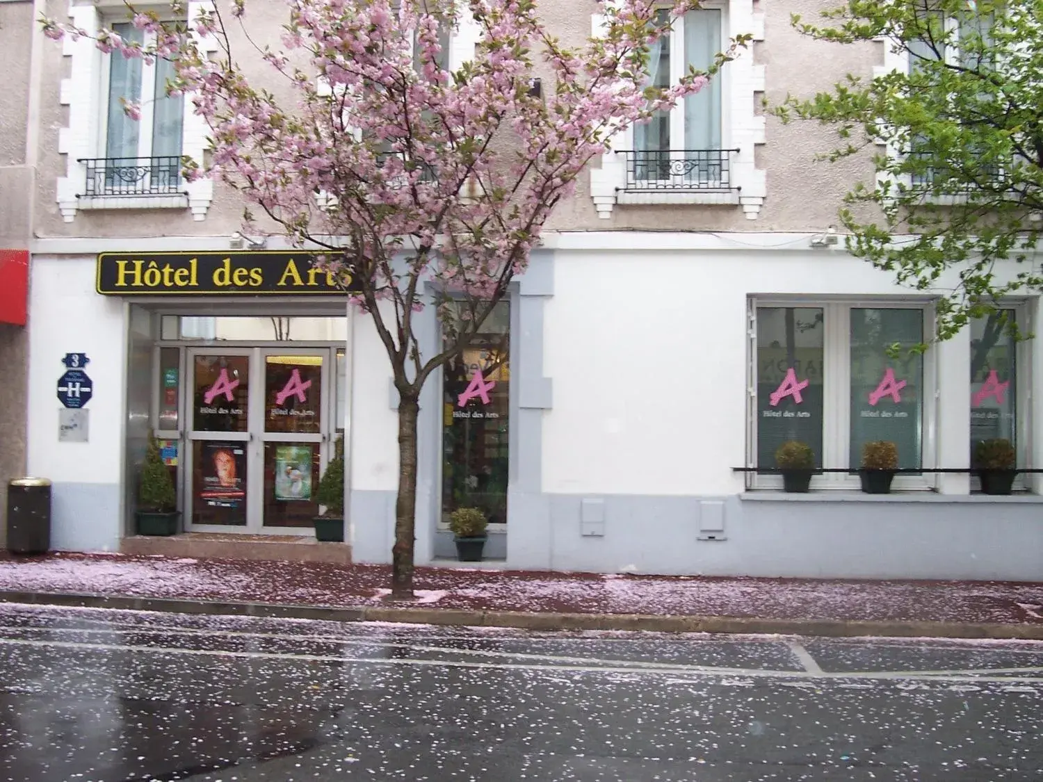 Facade/entrance in Hotel Des Arts